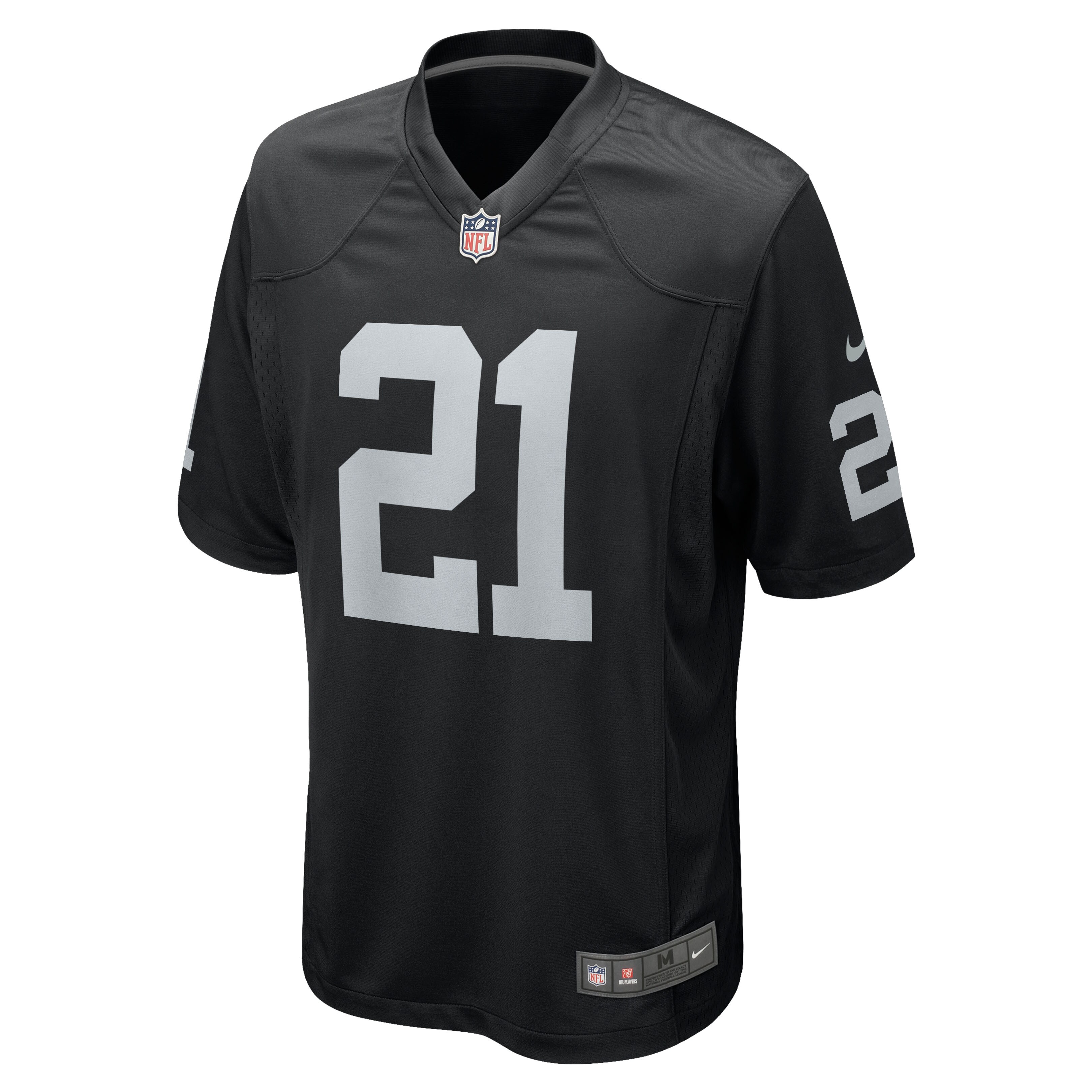 Amik Robertson Las Vegas Raiders Team Game Jersey - Black cheap jerseys for sale - CheapJerseys.Shop