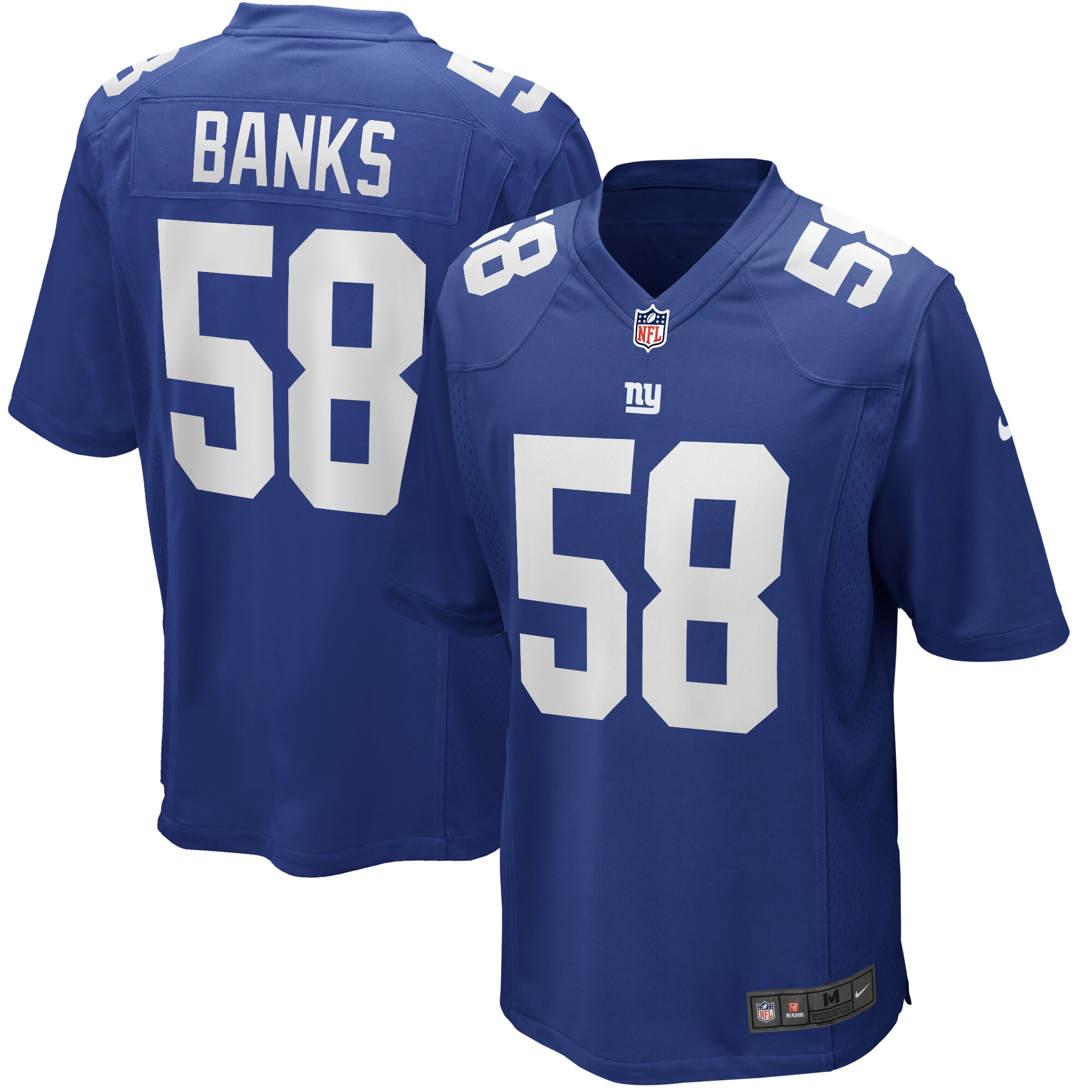 Carl Banks New York Giants Game Retired Player Jersey - Royal cheap jerseys for sale - CheapJerseys.Shop