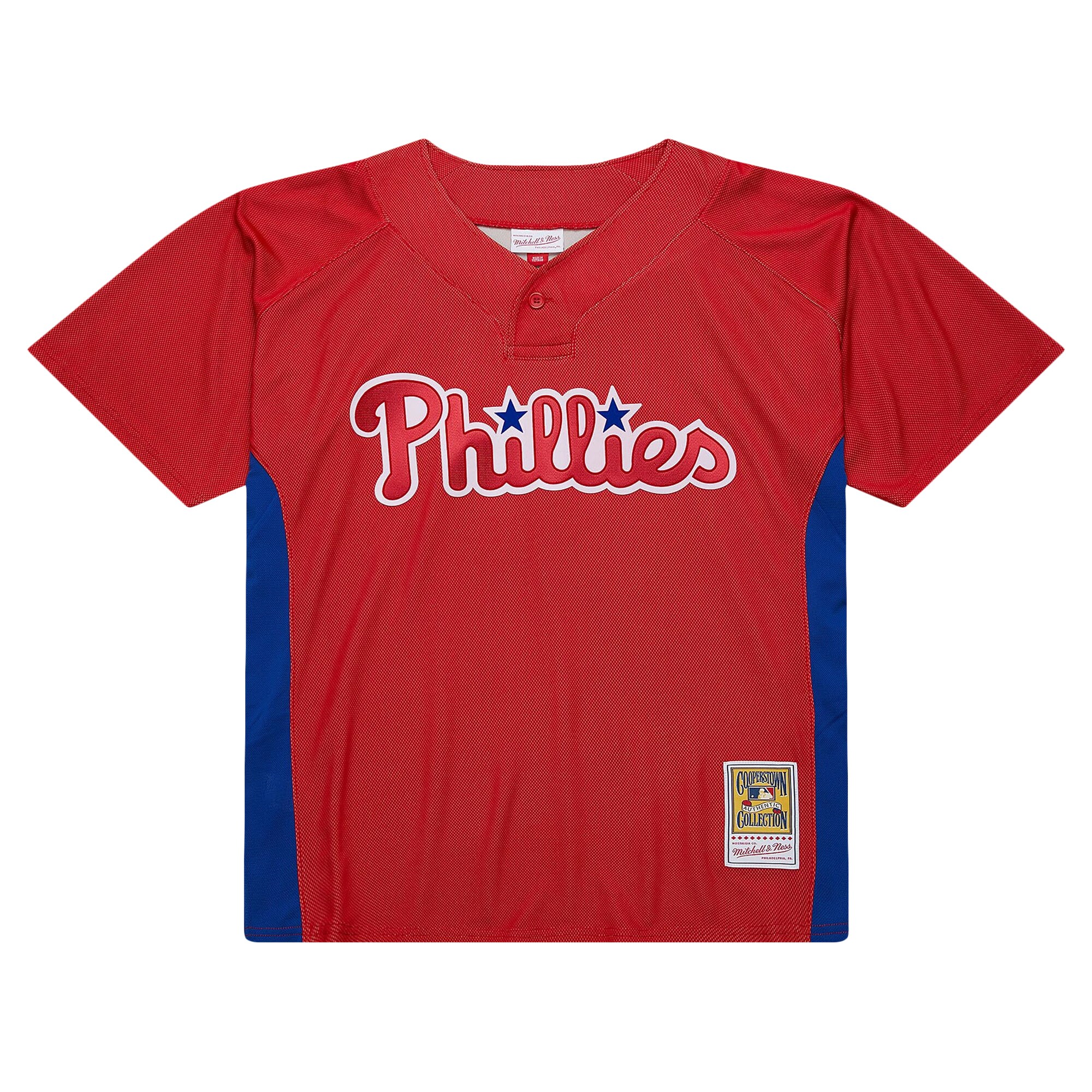 Roy Halladay Philadelphia Phillies Mitchell & Ness Cooperstown Collection 2010 Batting Practice Jersey - Red cheap jerseys for sale - CheapJerseys.Shop