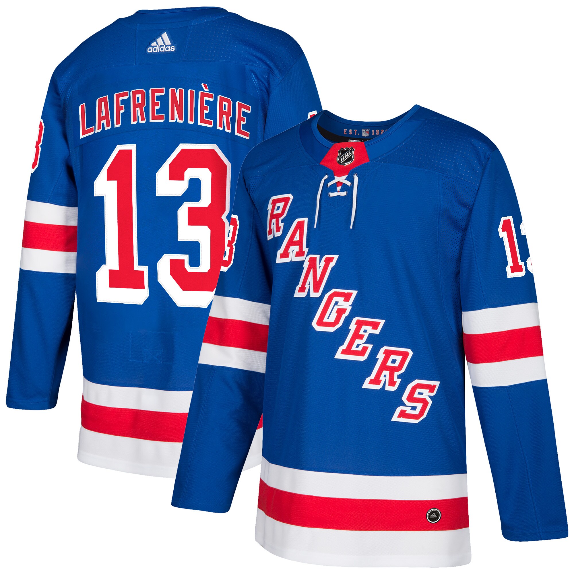 Alexis Lafreniere New York Rangers Home Authentic Player Jersey - Blue cheap jerseys for sale - CheapJerseys.Shop