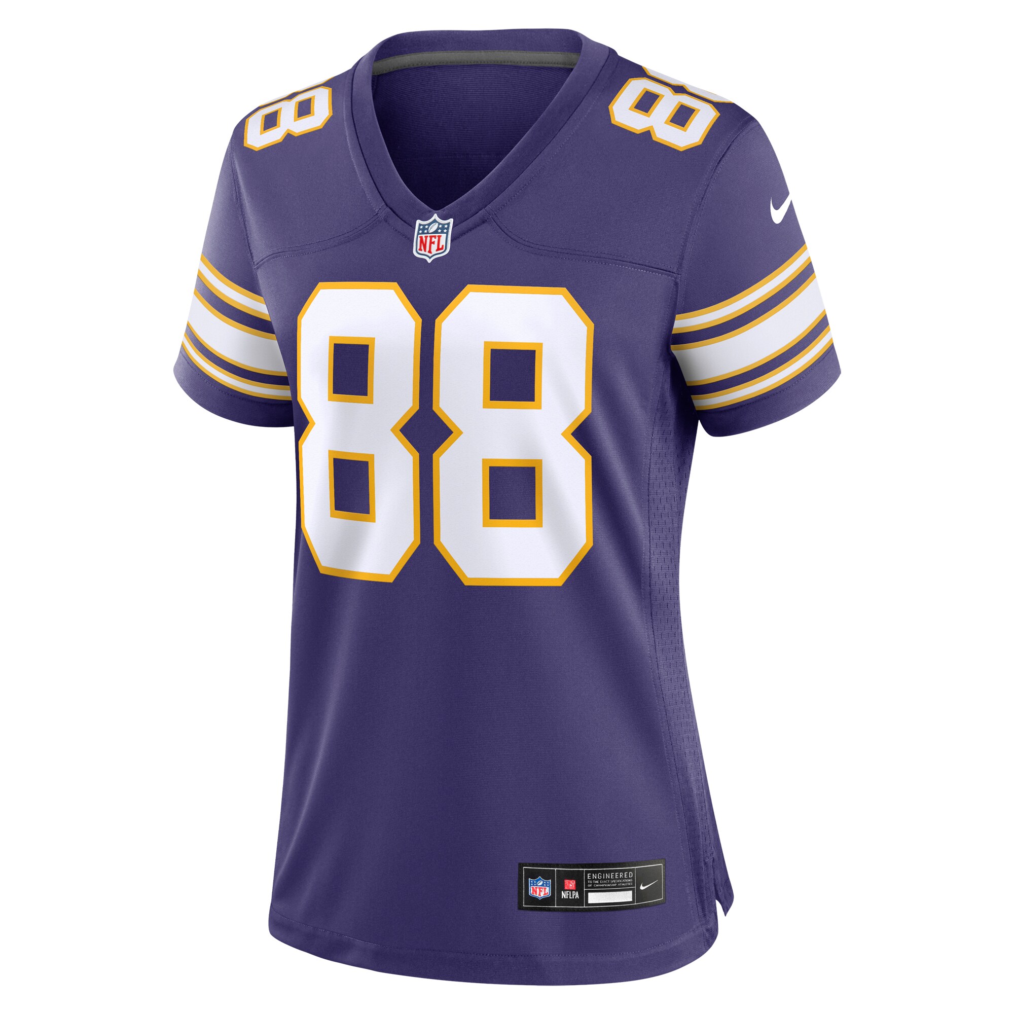 Alan Page Minnesota Vikings Women's Classic Retired Player Jersey - Purple cheap jerseys for sale - CheapJerseys.Shop