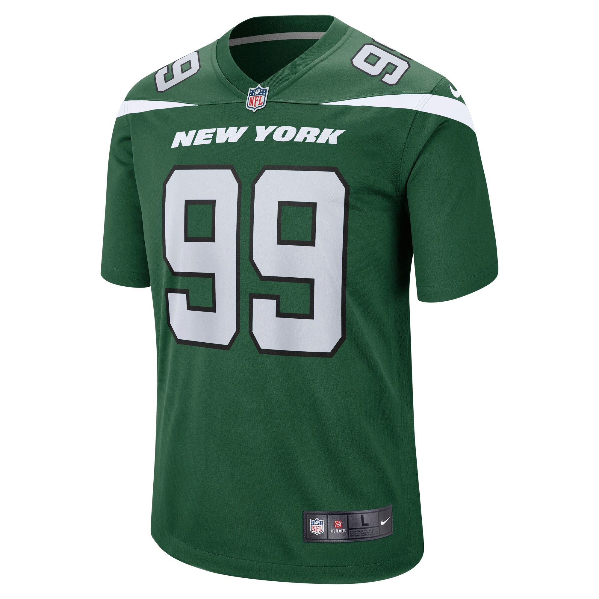 Will McDonald IV New York Jets 2023 Draft First Round Pick Game Jersey - Gotham Green cheap jerseys for sale - CheapJerseys.Shop
