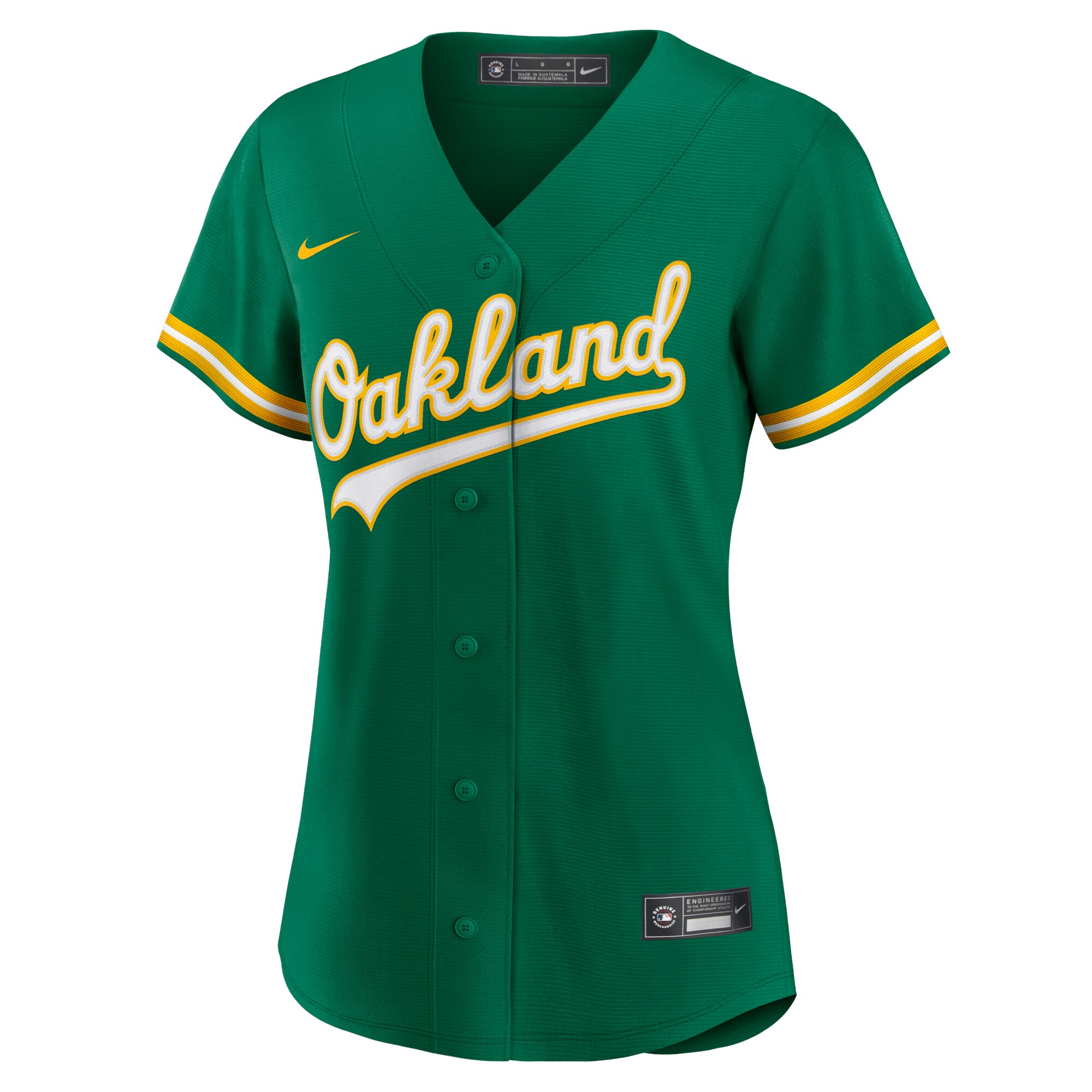 Oakland Athletics Women's Alternate Replica Team Jersey - Kelly Green cheap jerseys for sale - CheapJerseys.Shop