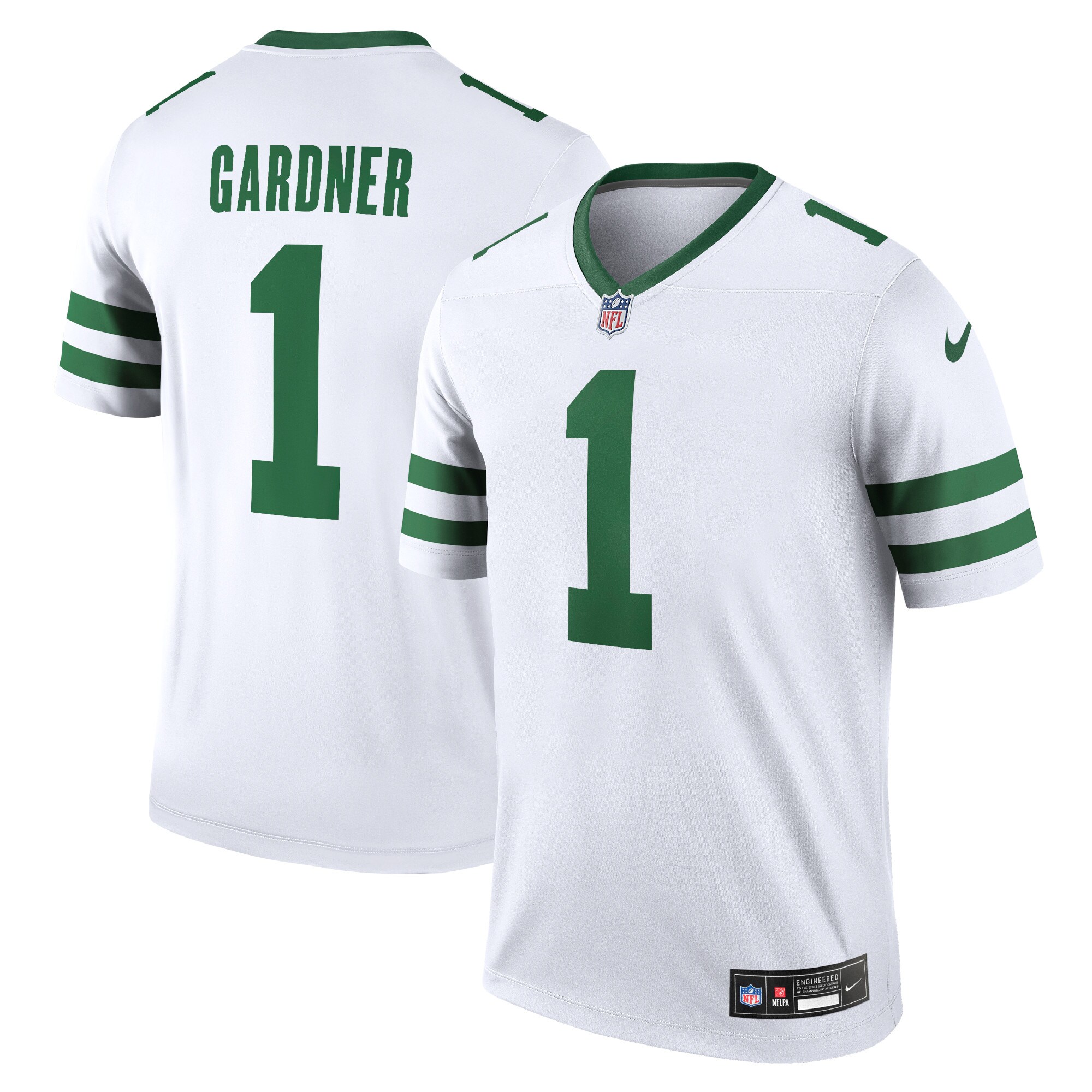 Sauce Gardner New York Jets Legend Jersey - Legacy White cheap jerseys for sale - CheapJerseys.Shop