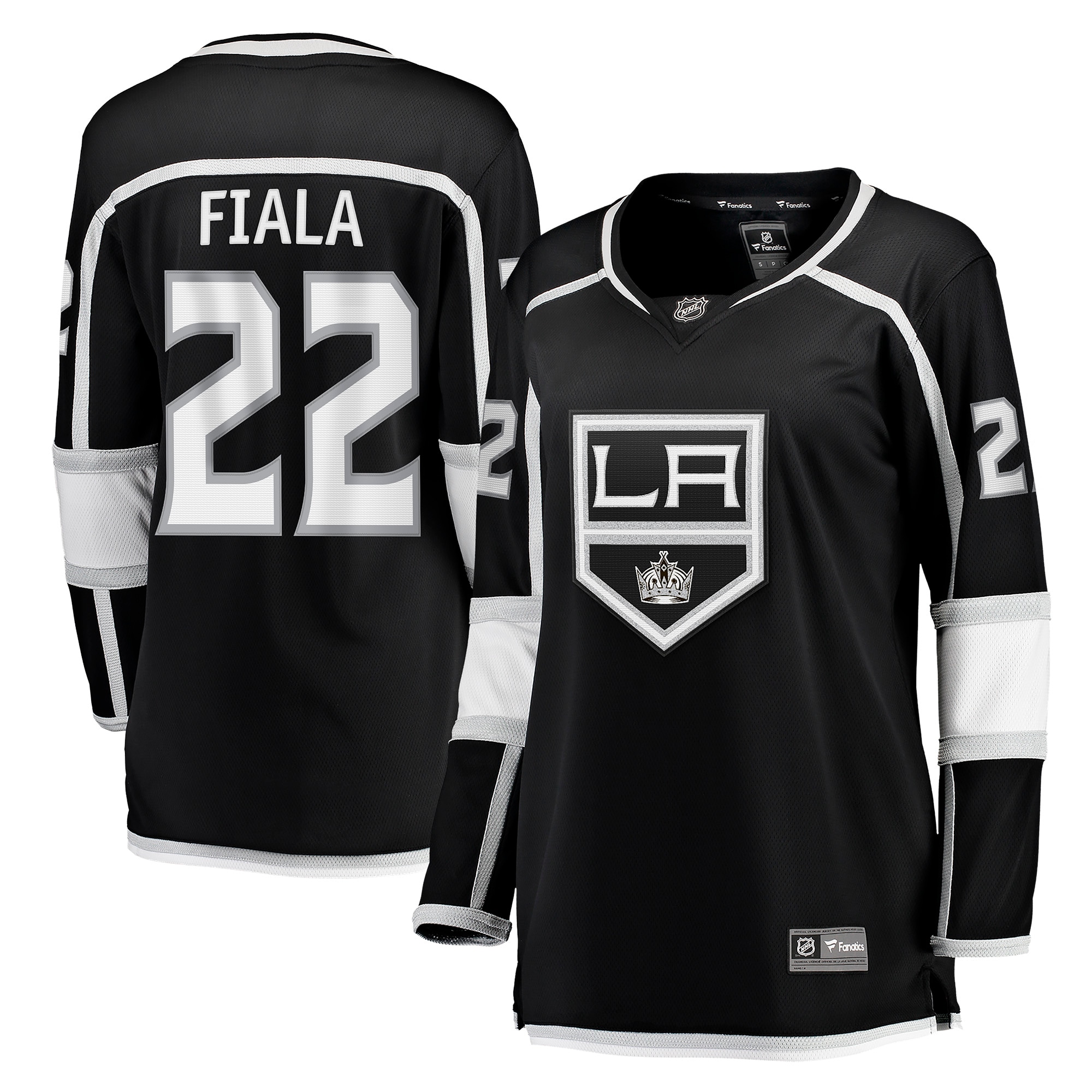 Kevin Fiala Los Angeles Kings Fanatics Women's Home Breakaway Player Jersey - Black cheap jerseys for sale - CheapJerseys.Shop