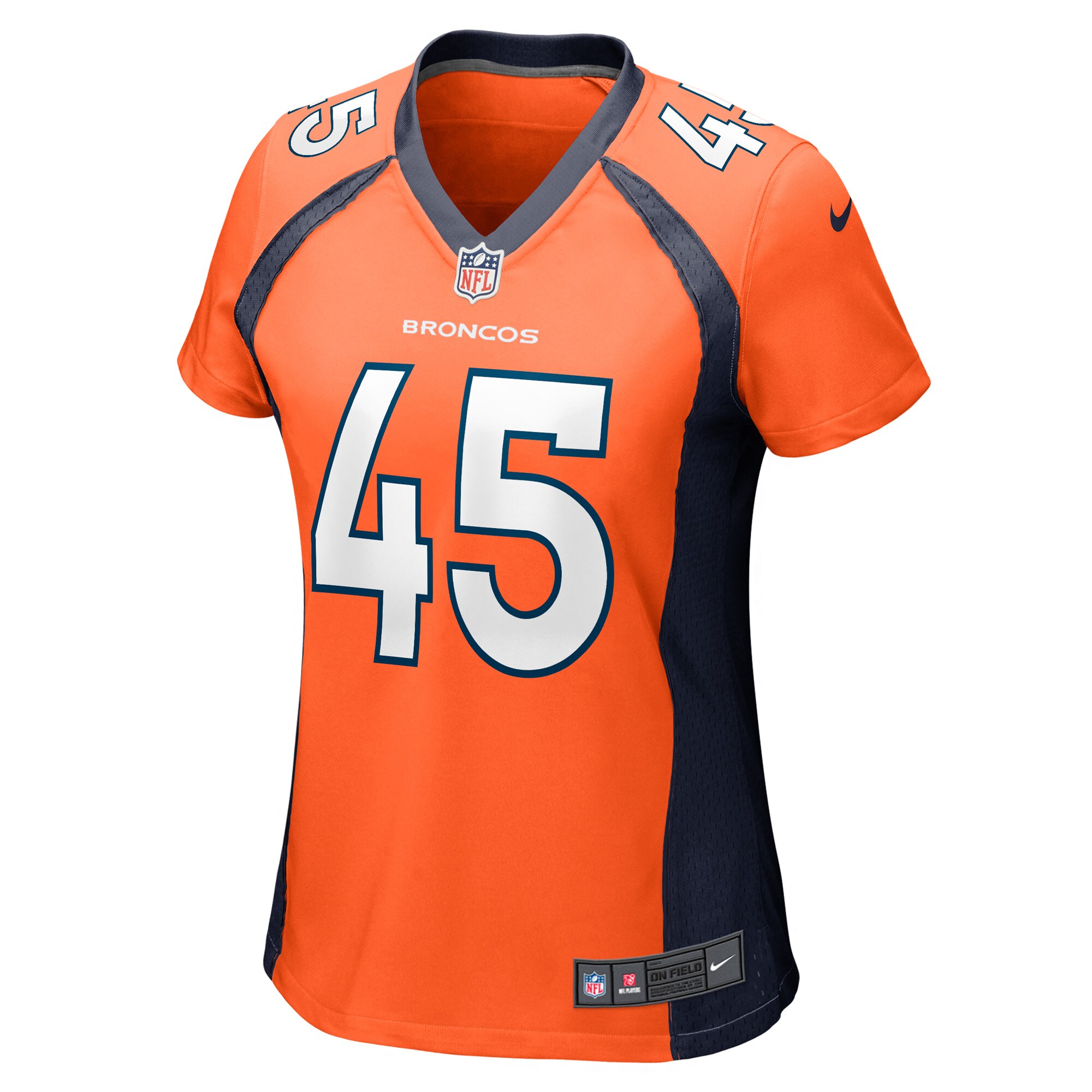 Christopher Allen Denver Broncos Women's Game Player Jersey - Orange cheap jerseys for sale - CheapJerseys.Shop