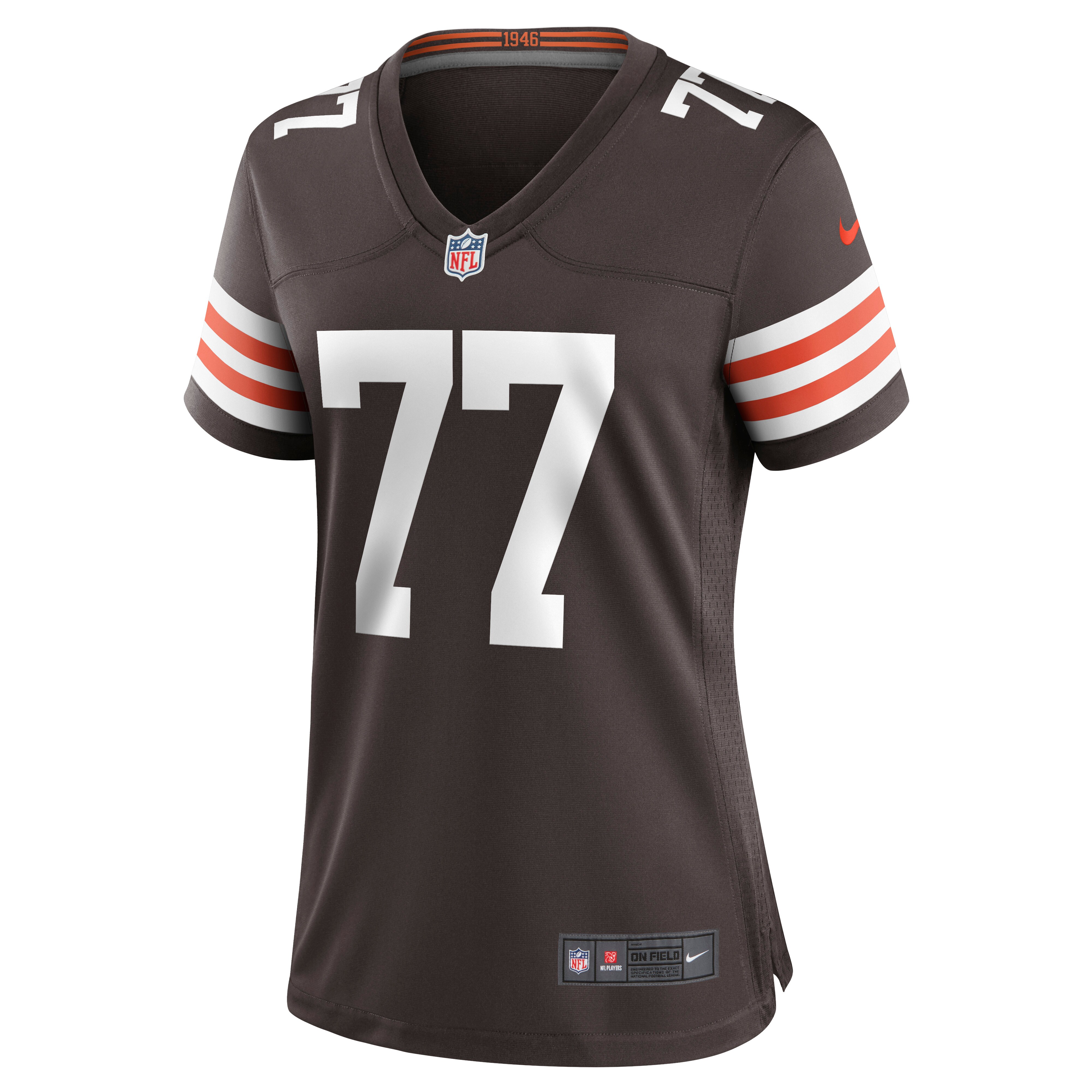 Wyatt Teller Cleveland Browns Women's Game Jersey - Brown cheap jerseys for sale - CheapJerseys.Shop