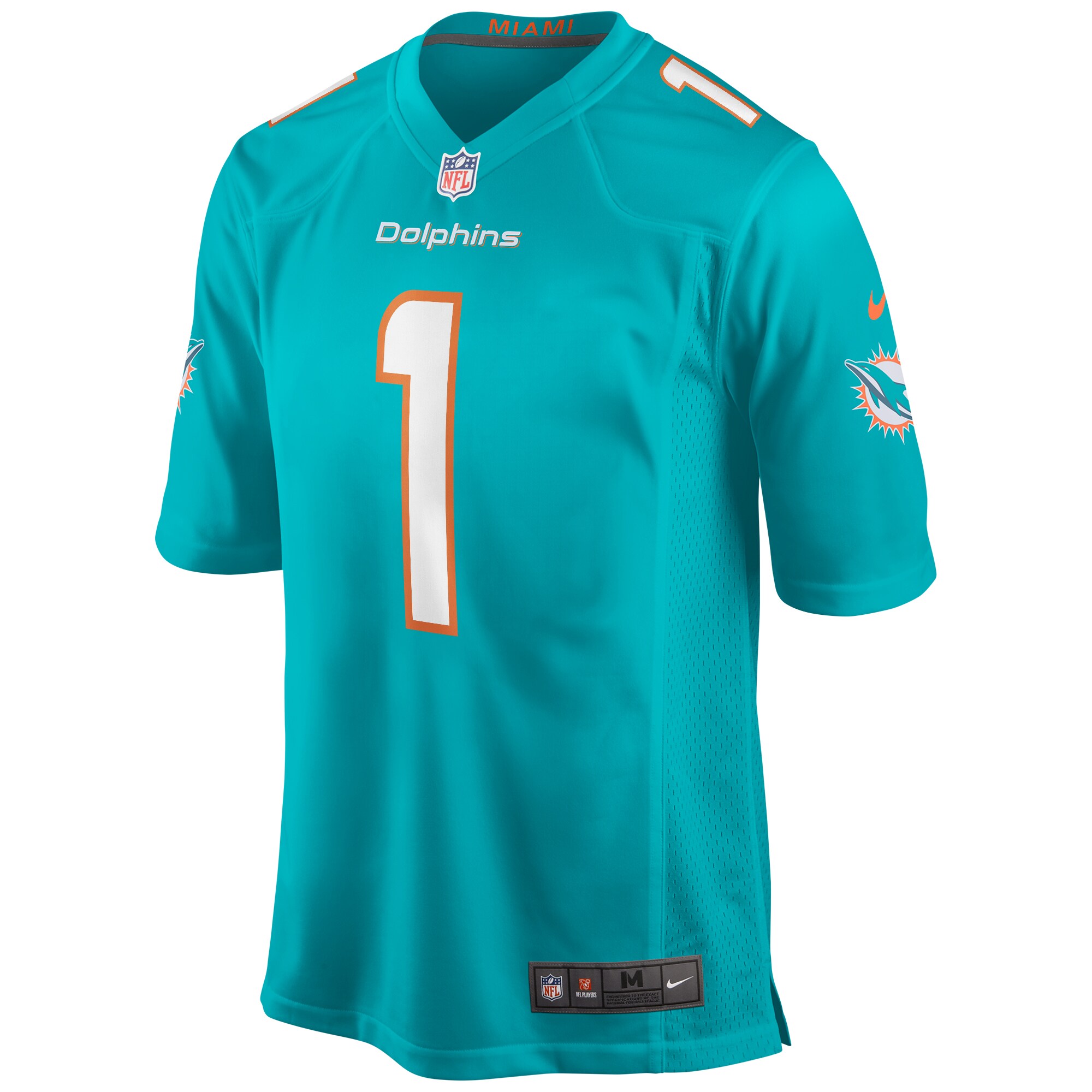 Tua Tagovailoa Miami Dolphins Player Game Jersey - Aqua cheap jerseys for sale - CheapJerseys.Shop
