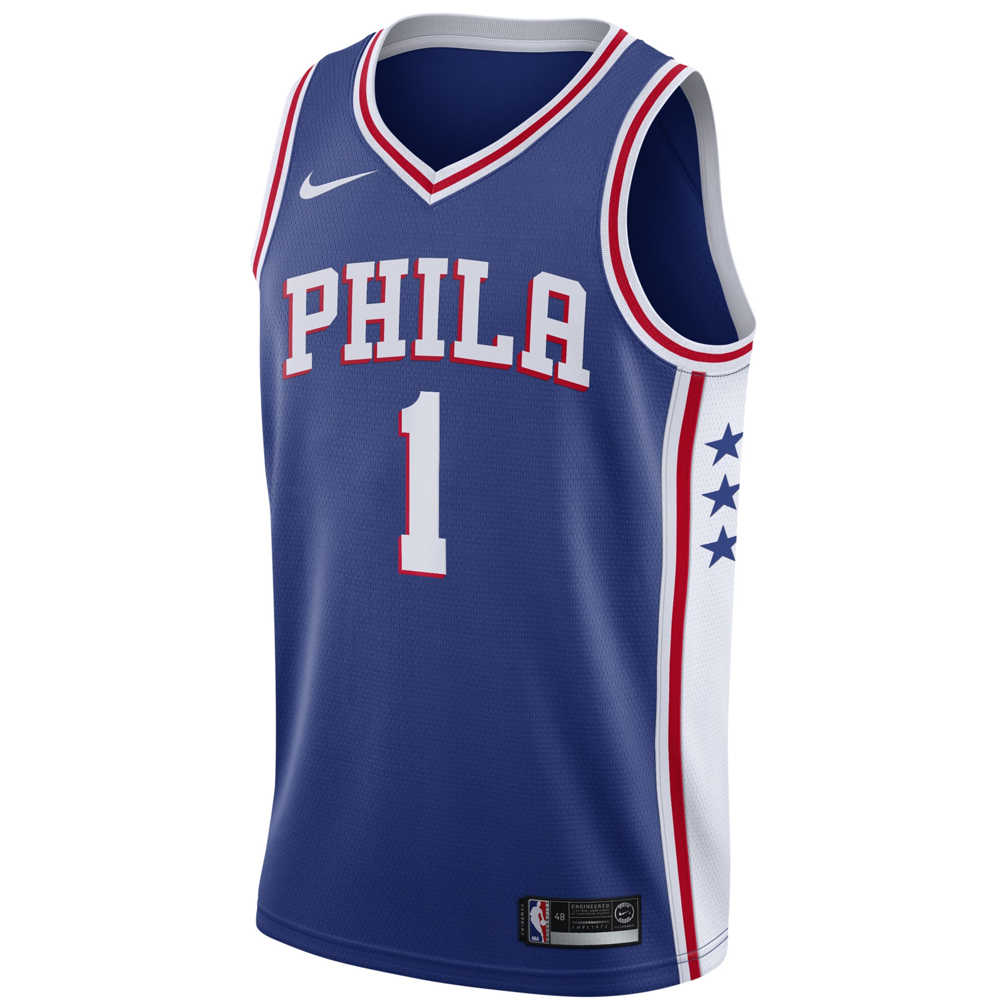 James Harden Philadelphia 76ers Swingman Jersey - Icon Edition - Royal cheap jerseys for sale - CheapJerseys.Shop