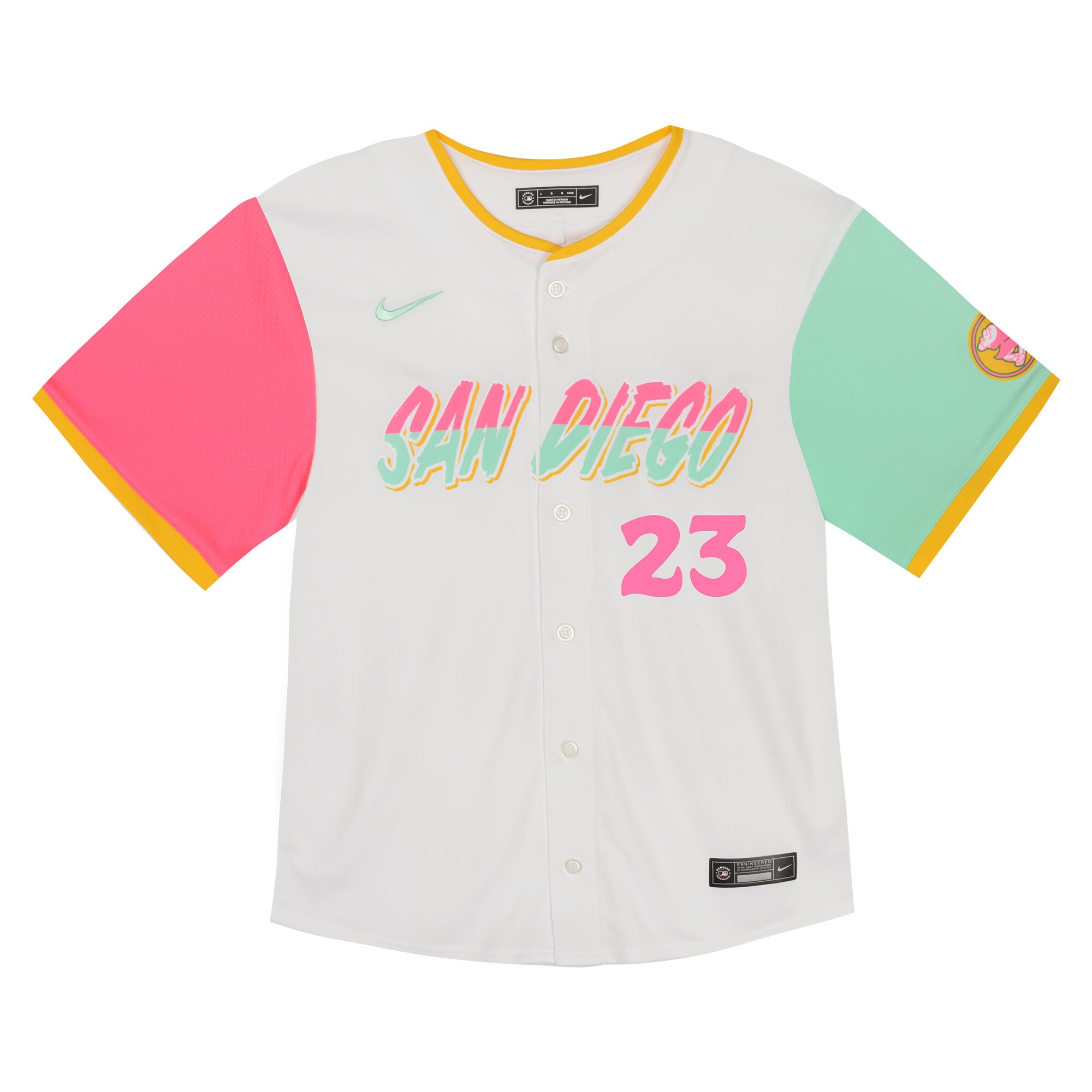 Fernando Tatis Jr. San Diego Padres Infant City Connect Limited Player Jersey - White cheap jerseys for sale - CheapJerseys.Shop