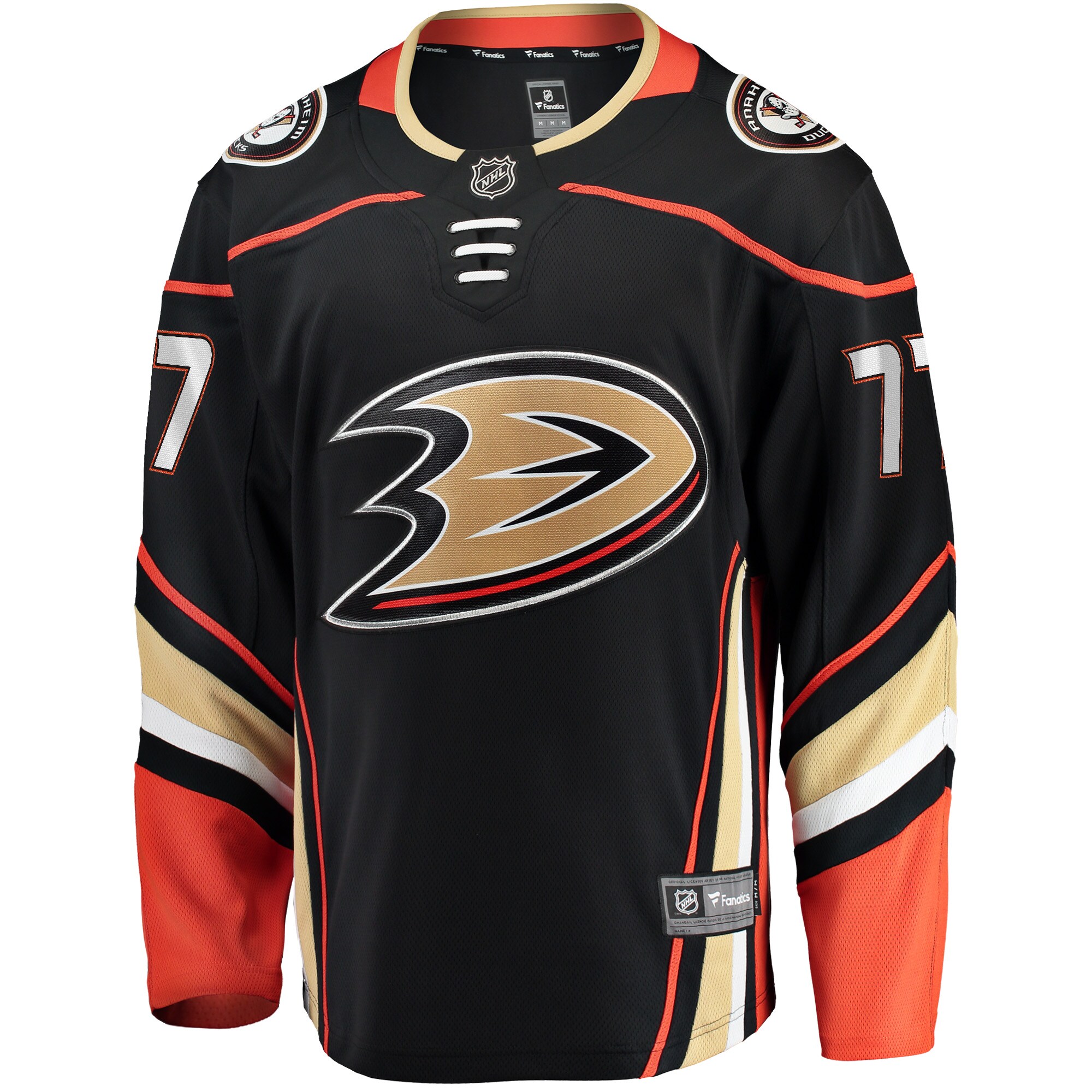 Frank Vatrano Anaheim Ducks Fanatics Home Breakaway Player Jersey - Black cheap jerseys for sale - CheapJerseys.Shop