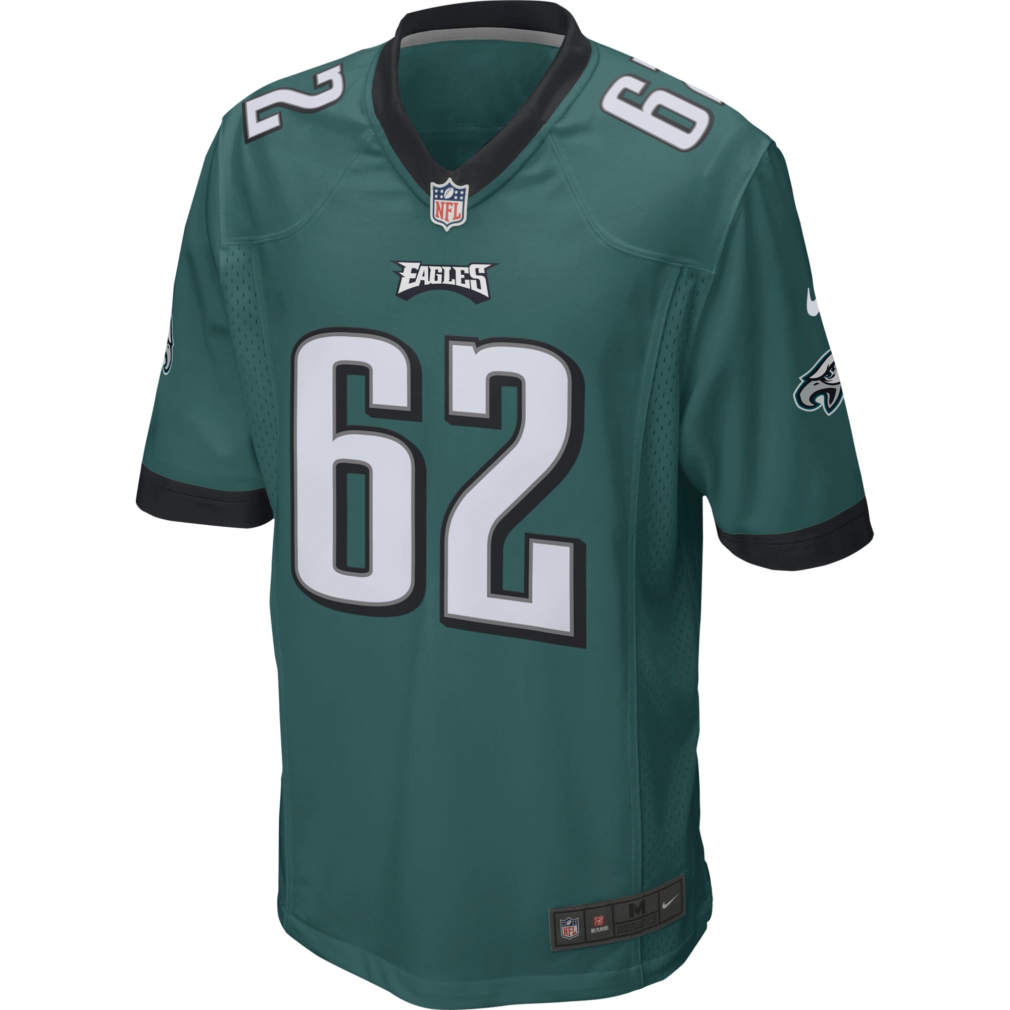 Jason Kelce Philadelphia Eagles Game Jersey - Midnight Green cheap jerseys for sale - CheapJerseys.Shop
