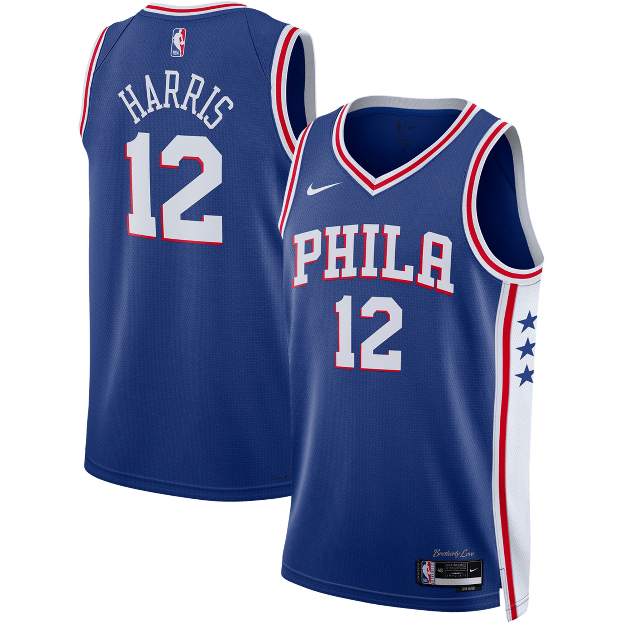 Tobias Harris Philadelphia 76ers Unisex Swingman Jersey - Icon Edition - Royal cheap jerseys for sale - CheapJerseys.Shop