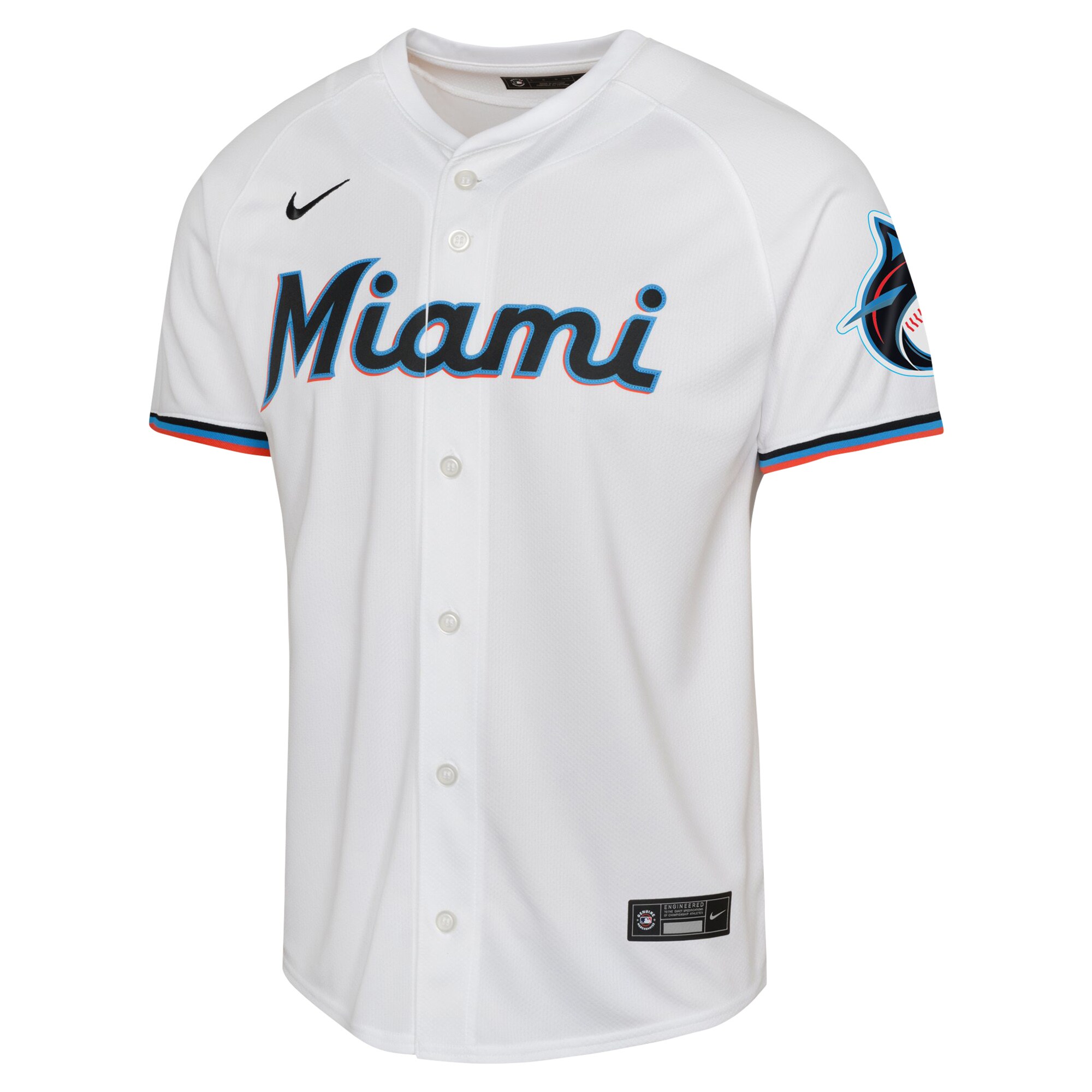 Jazz Chisholm Miami Marlins Youth Home Limited Player Jersey - White cheap jerseys for sale - CheapJerseys.Shop