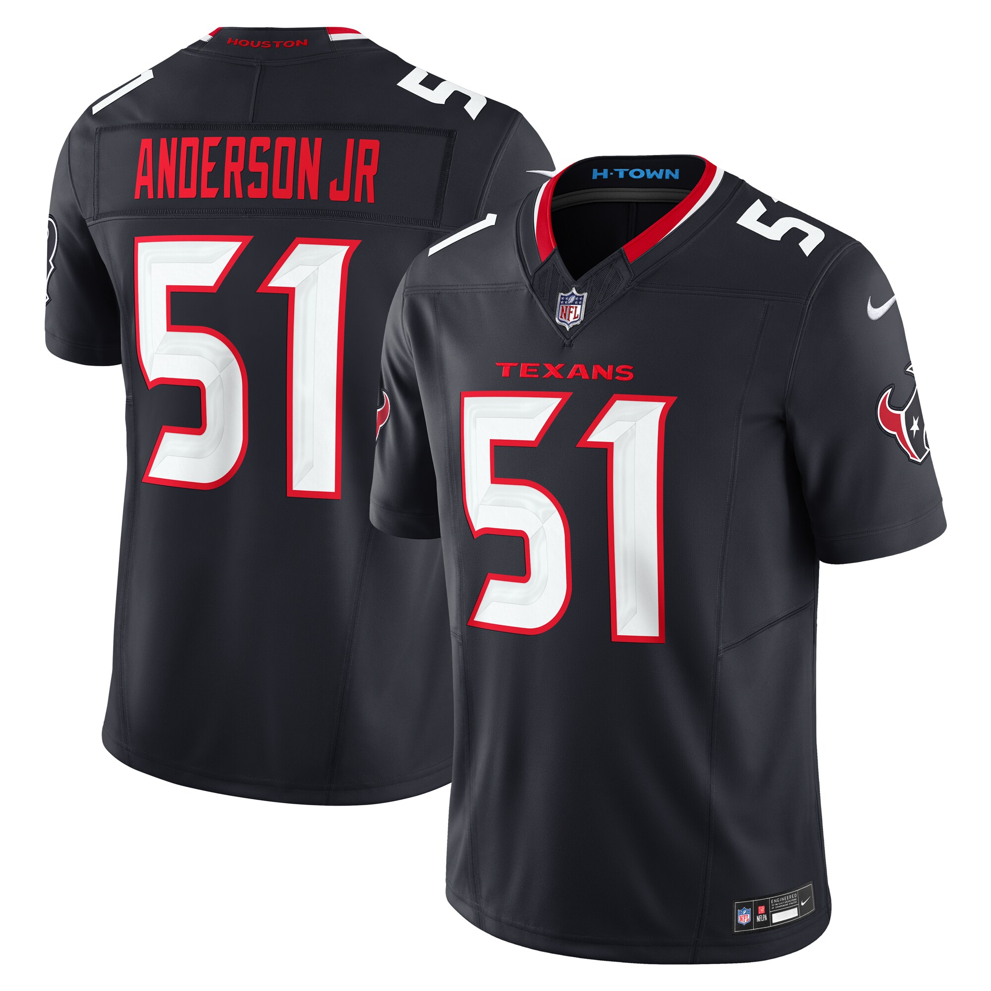 Will Anderson Jr. Houston Texans Vapor F.U.S.E. Limited Jersey - Navy cheap jerseys for sale - CheapJerseys.Shop