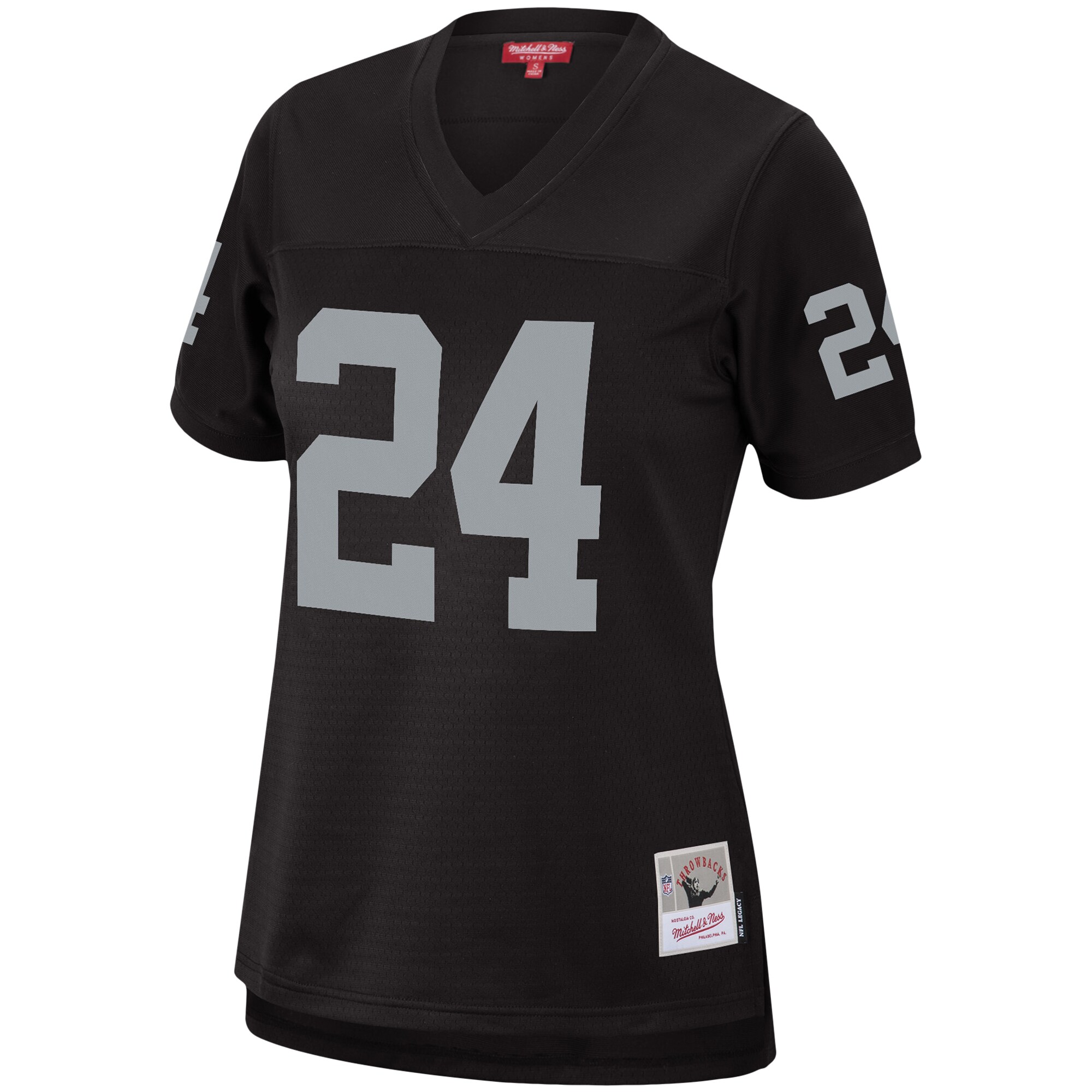 Charles Woodson Las Vegas Raiders Mitchell & Ness Women's Legacy Replica Team Jersey - Black cheap jerseys for sale - CheapJerseys.Shop
