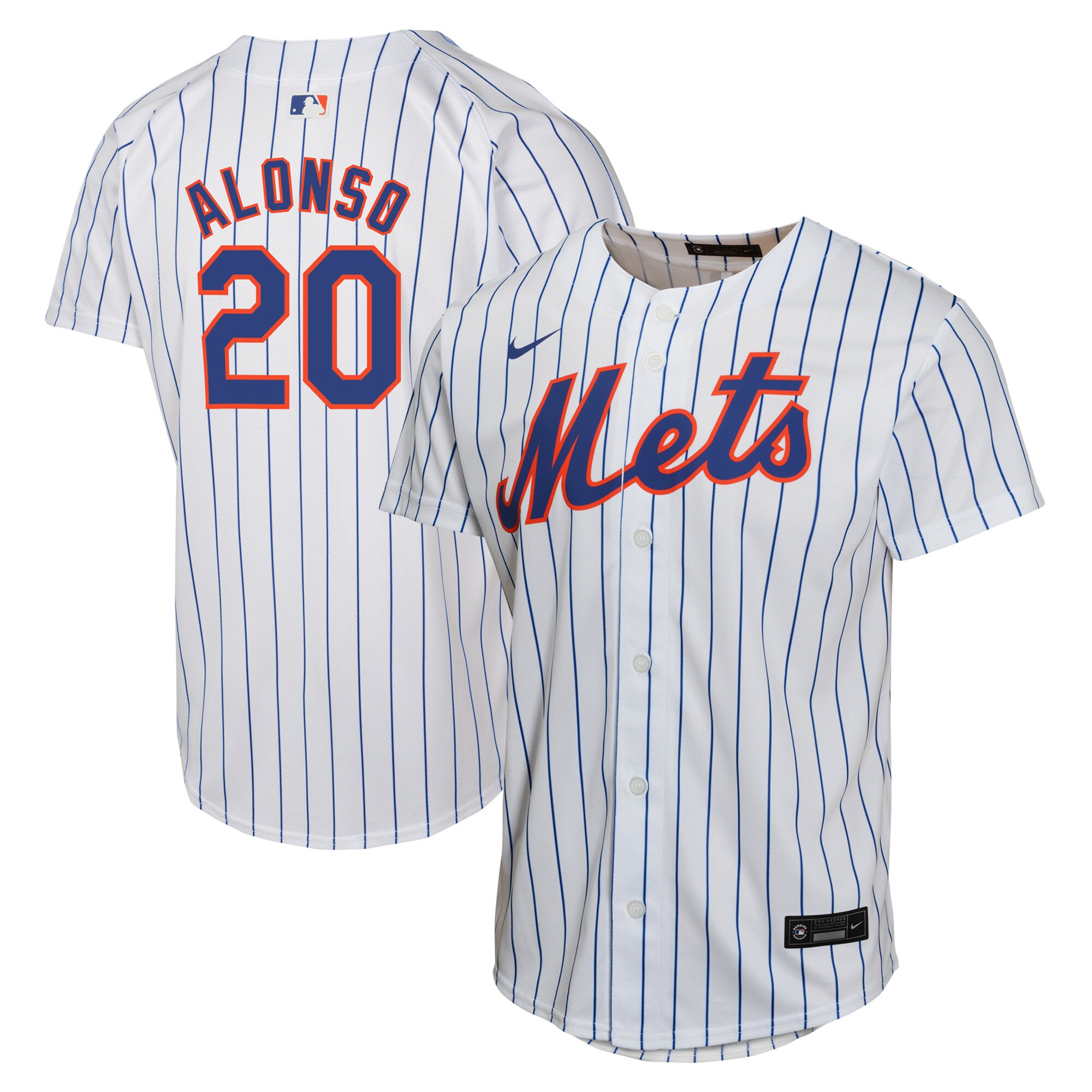 Pete Alonso New York Mets Youth Home Game Player Jersey - White cheap jerseys for sale - CheapJerseys.Shop