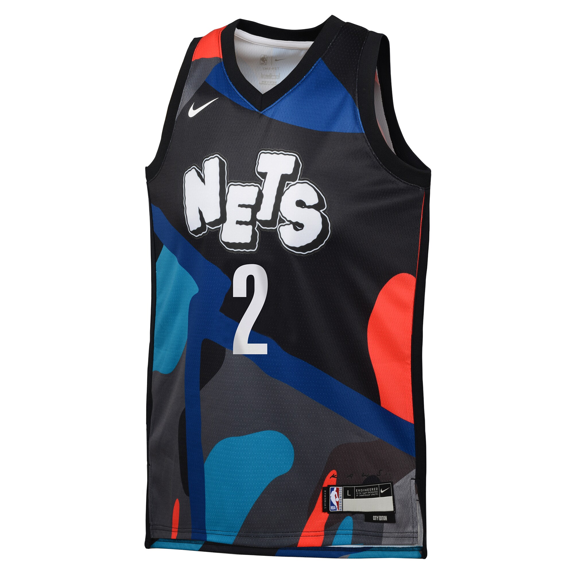 Cameron Johnson Brooklyn Nets Youth Swingman Replica Jersey - City Edition - Black cheap jerseys for sale - CheapJerseys.Shop