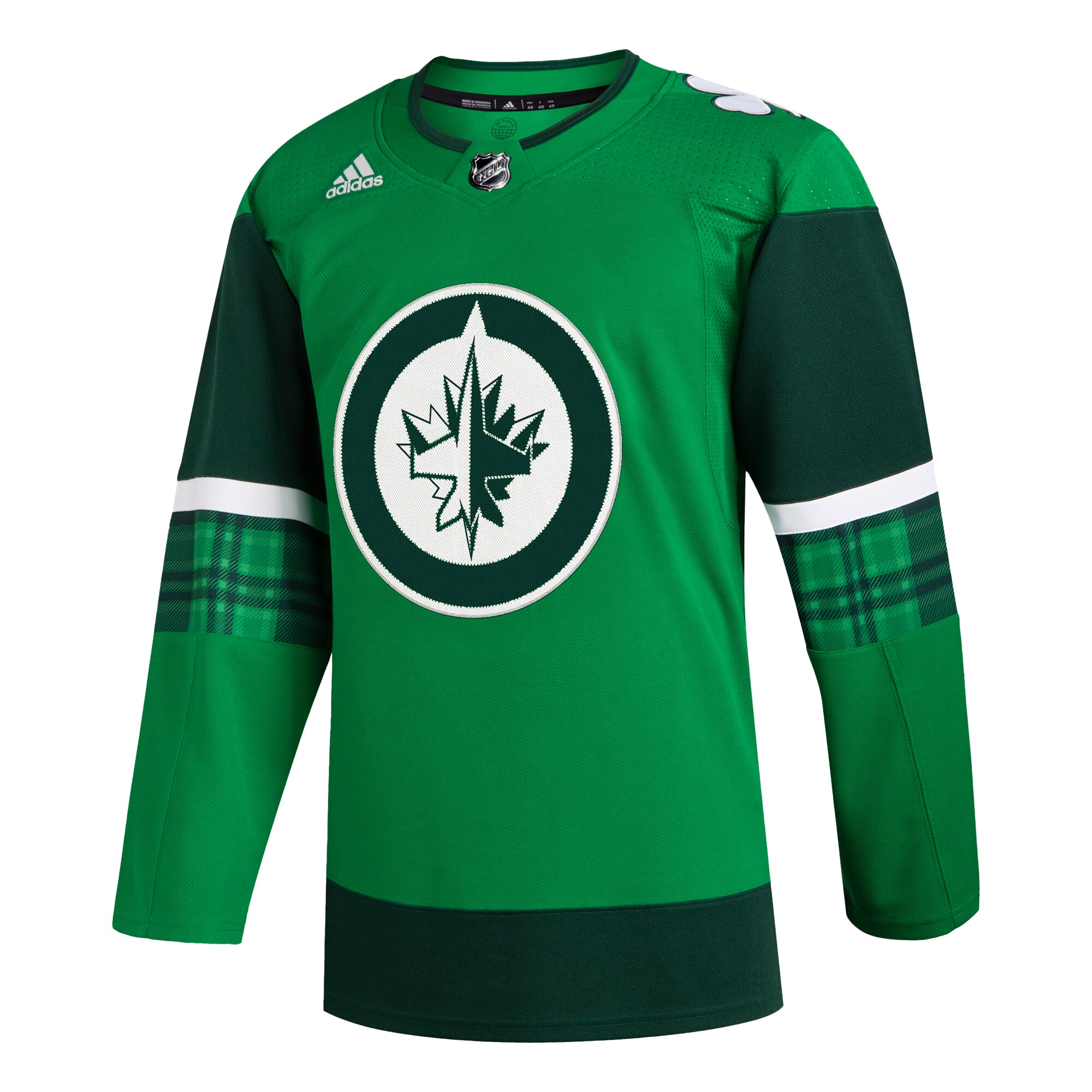 Winnipeg Jets 2023 St. Patrick's Day Primegreen Authentic Jersey - Kelly Green cheap jerseys for sale - CheapJerseys.Shop