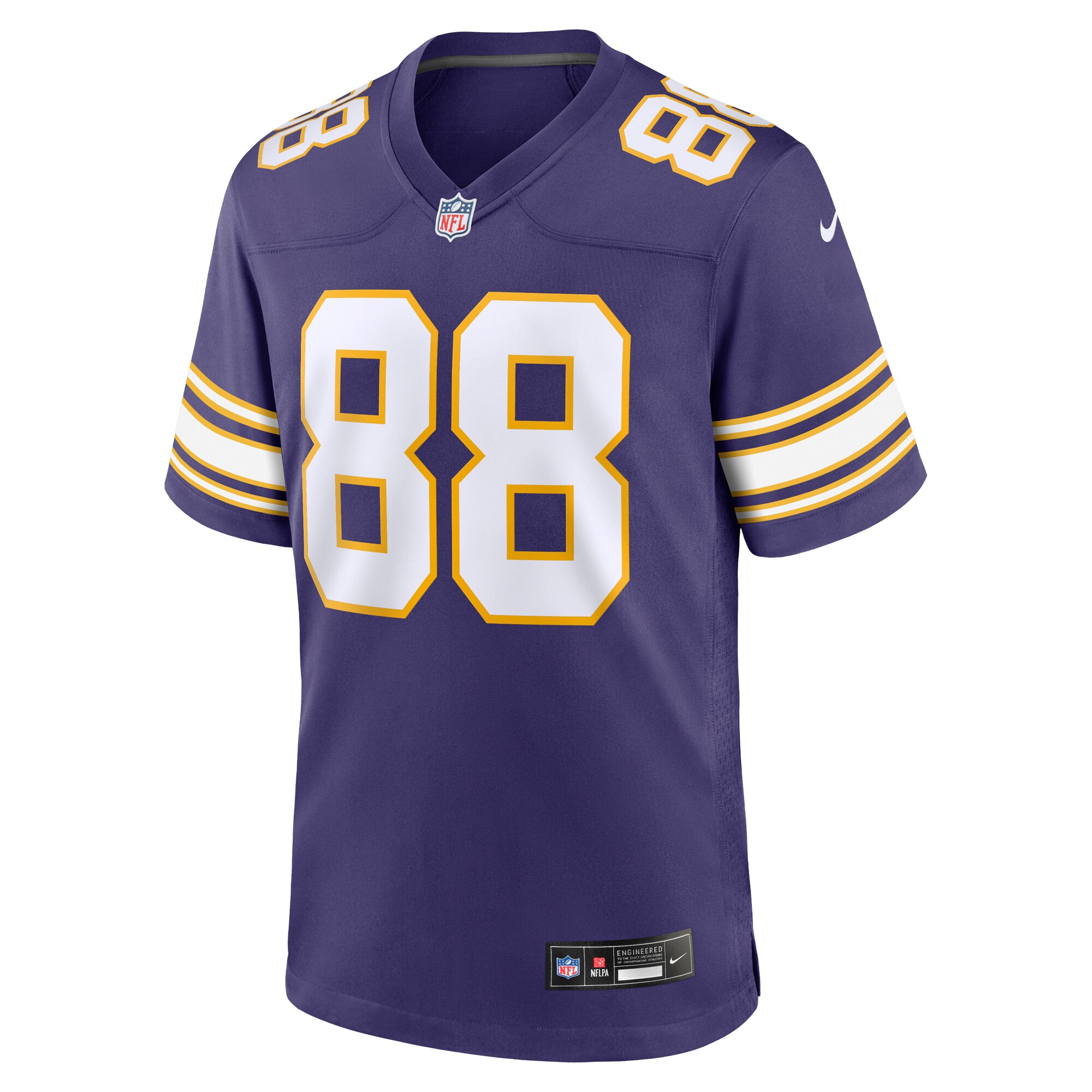 Alan Page Minnesota Vikings Classic Retired Player Jersey - Purple cheap jerseys for sale - CheapJerseys.Shop
