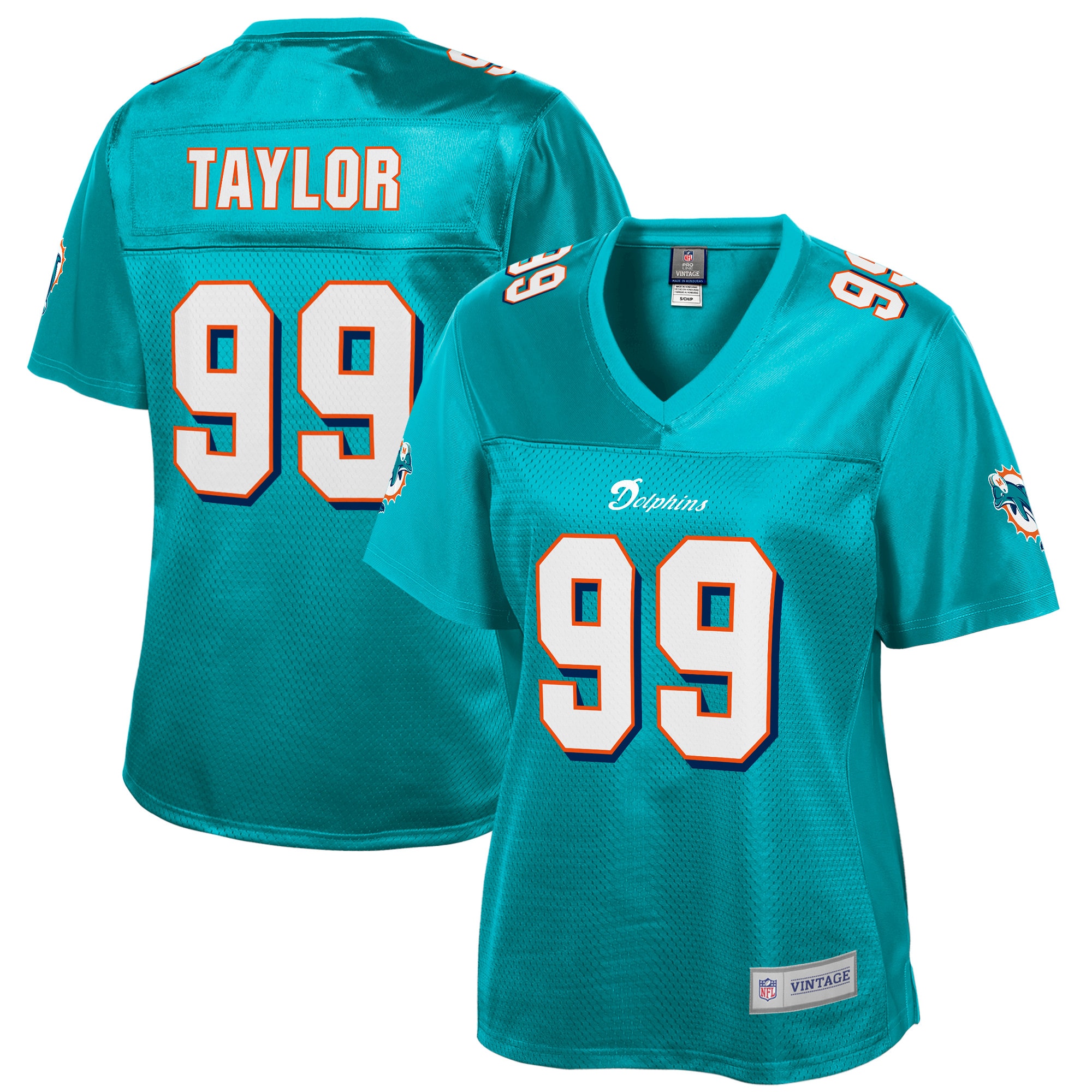 Jason Taylor Miami Dolphins Pro Line Women's Retired Player Replica Jersey - Aqua cheap jerseys for sale - CheapJerseys.Shop