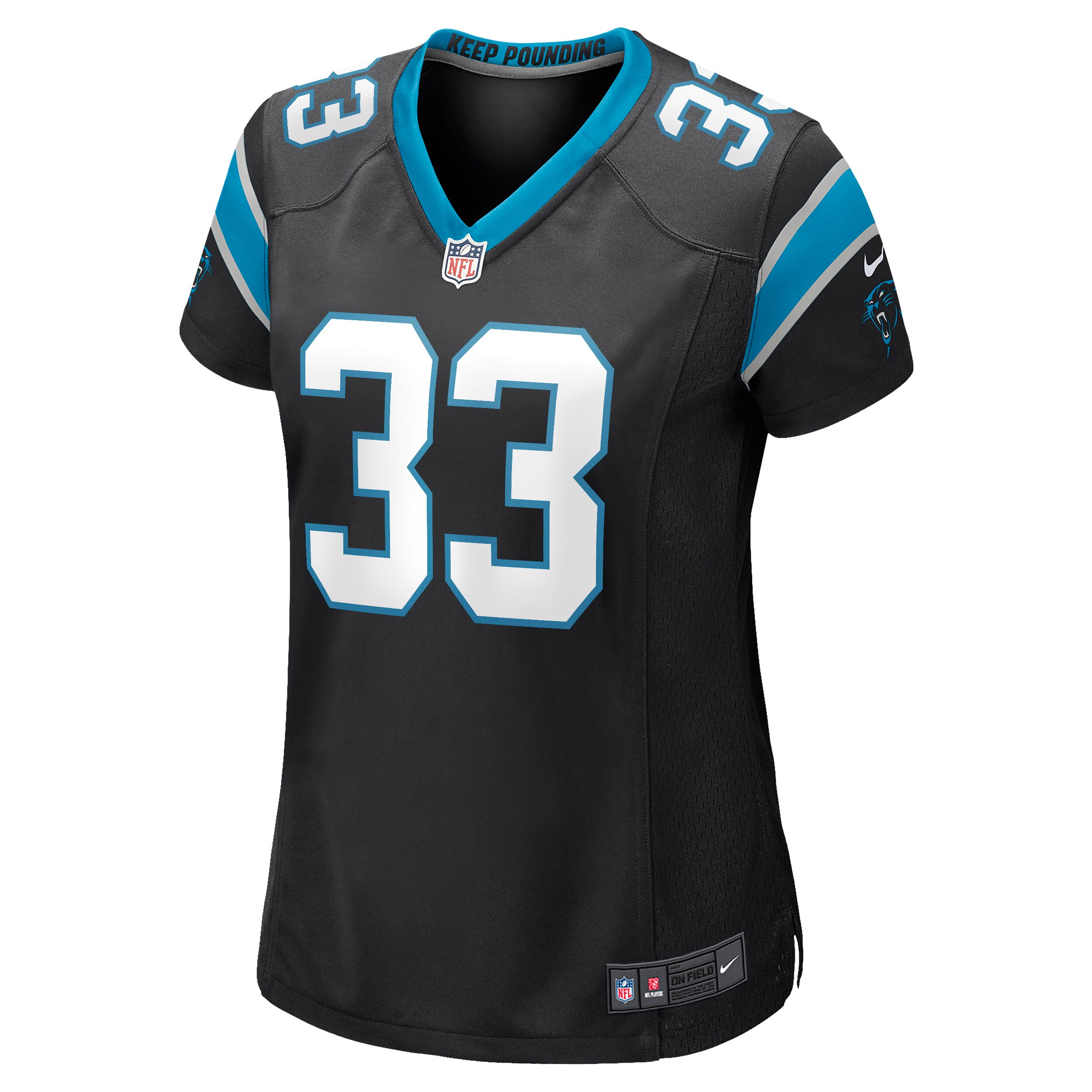Tre Boston Carolina Panthers Women's Game Jersey - Black cheap jerseys for sale - CheapJerseys.Shop