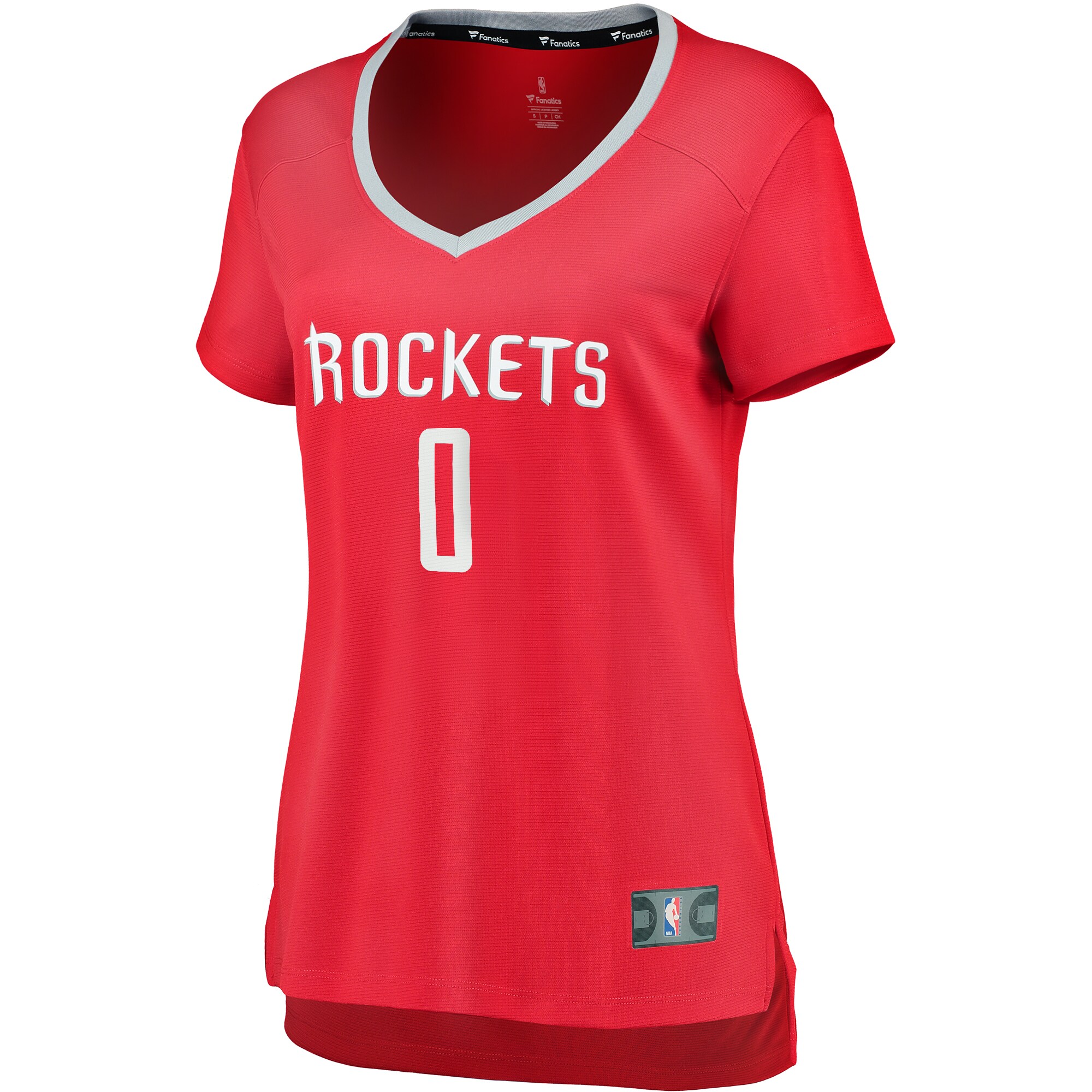 Russell Westbrook Houston Rockets Fanatics Women's Fast Break Replica Jersey Red - Icon Edition cheap jerseys for sale - CheapJerseys.Shop