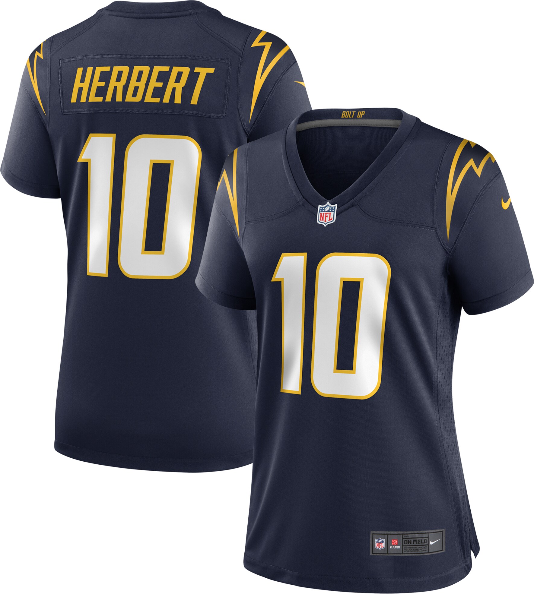Justin Herbert Los Angeles Chargers Women's Alternate Game Jersey - Navy cheap jerseys for sale - CheapJerseys.Shop