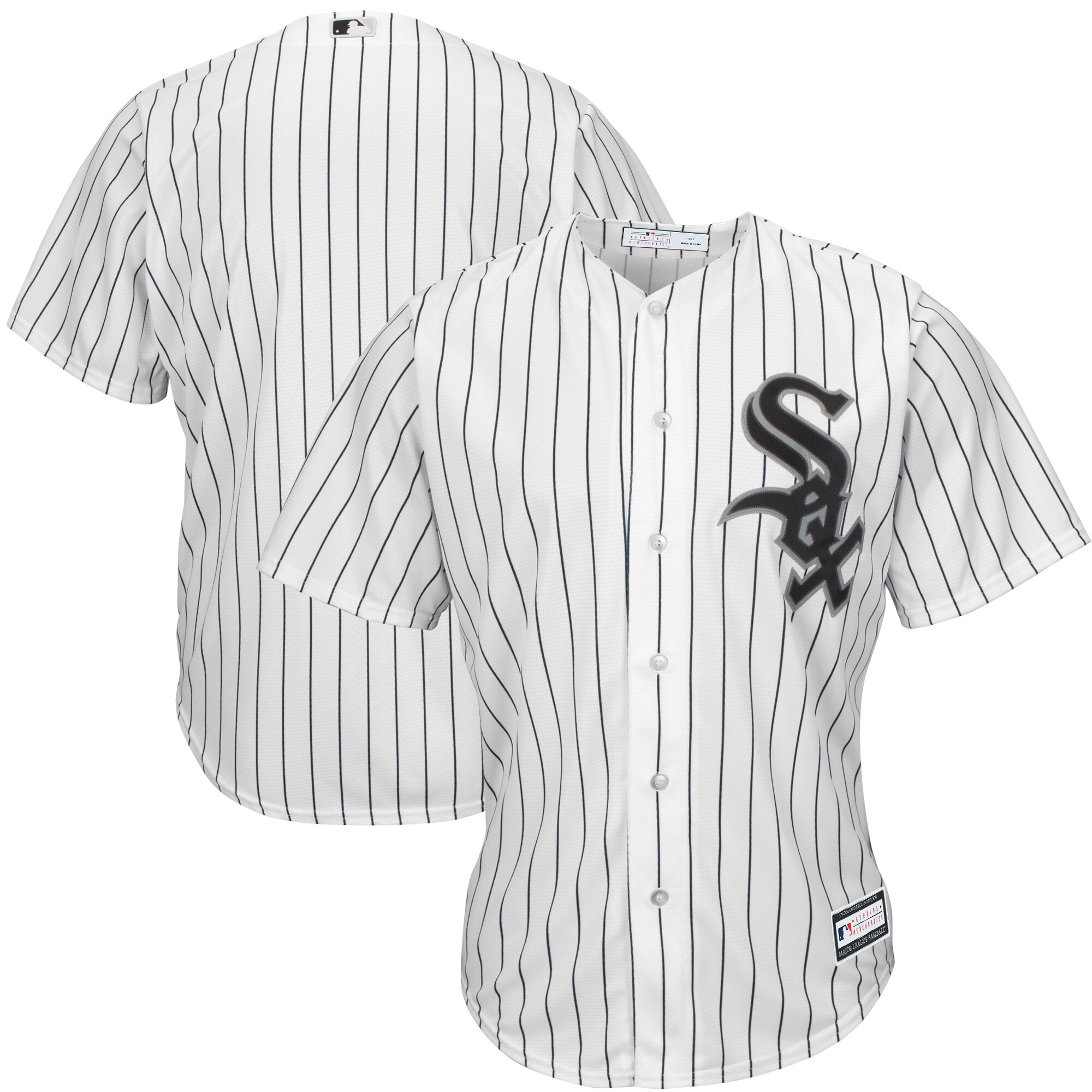 Chicago White Sox Big & Tall Replica Team Jersey - White cheap jerseys for sale - CheapJerseys.Shop