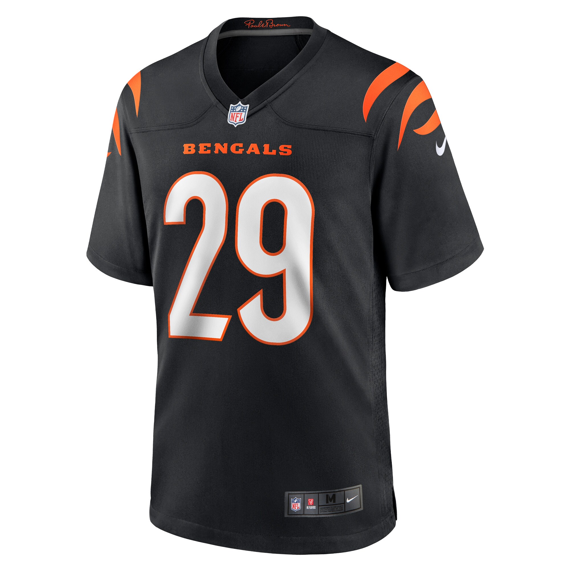 Cam Taylor-Britt Cincinnati Bengals Game Player Jersey - Black cheap jerseys for sale - CheapJerseys.Shop