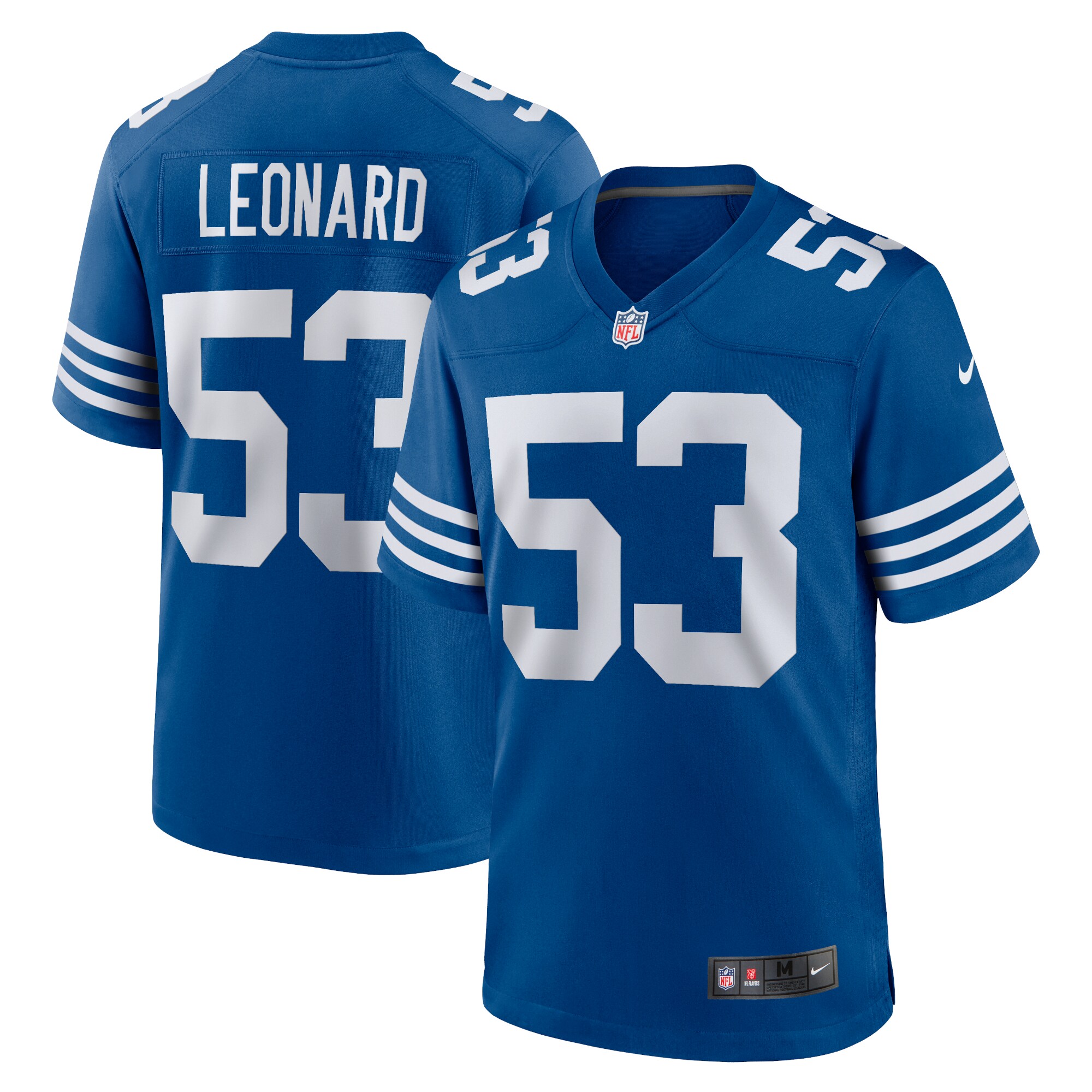 Shaquille Leonard Indianapolis Colts Alternate Game Jersey - Royal cheap jerseys for sale - CheapJerseys.Shop