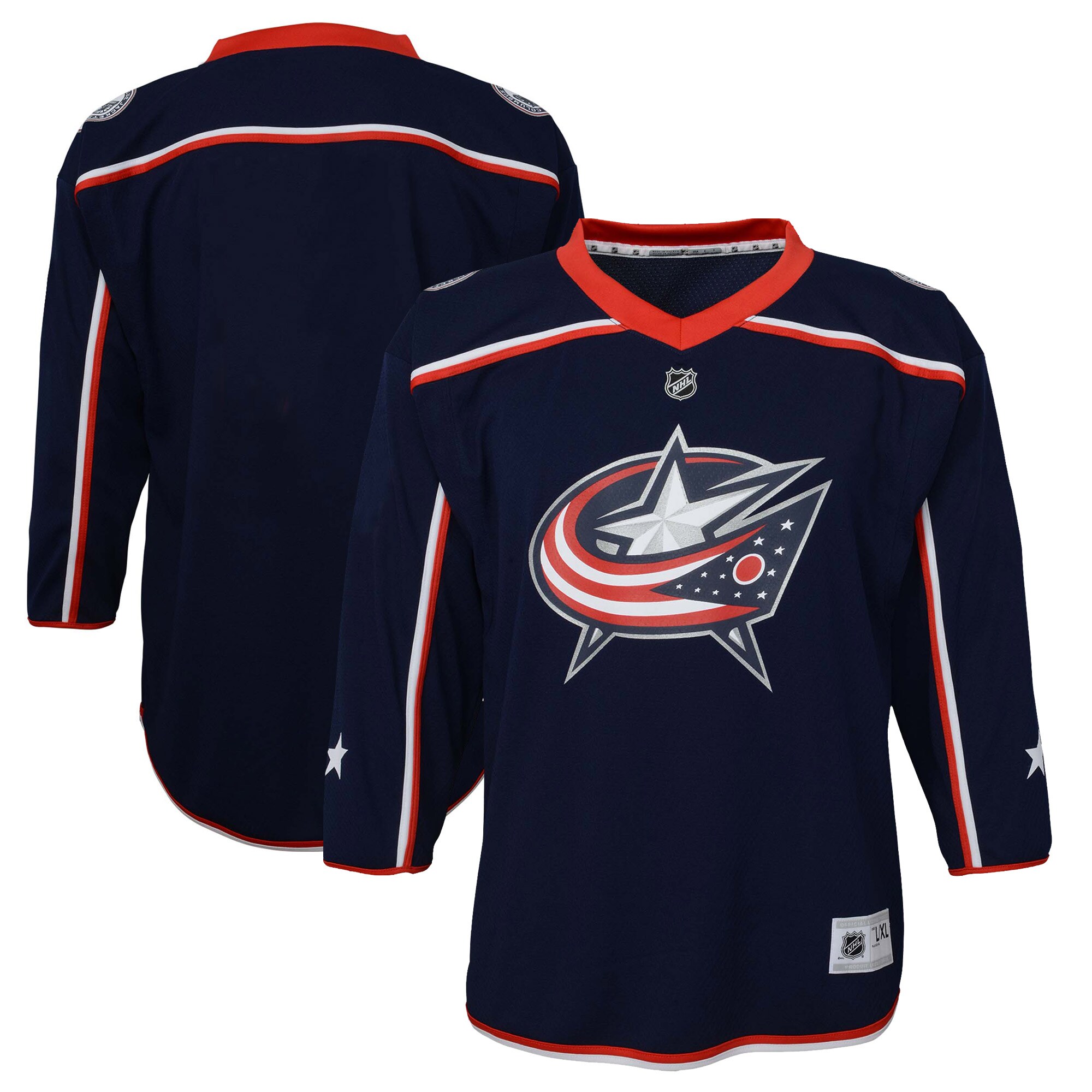 Columbus Blue Jackets Infant Home Replica Blank Jersey - Navy cheap jerseys for sale - CheapJerseys.Shop