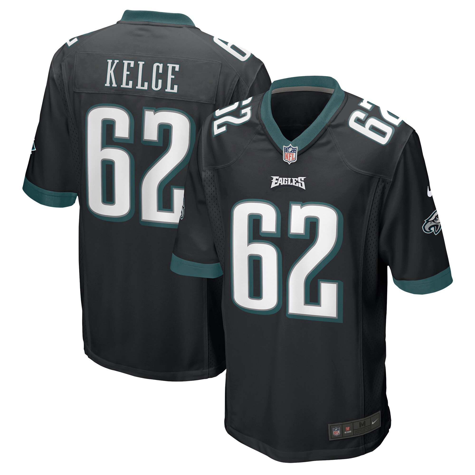 Jason Kelce Philadelphia Eagles Game Jersey - Black cheap jerseys for sale - CheapJerseys.Shop