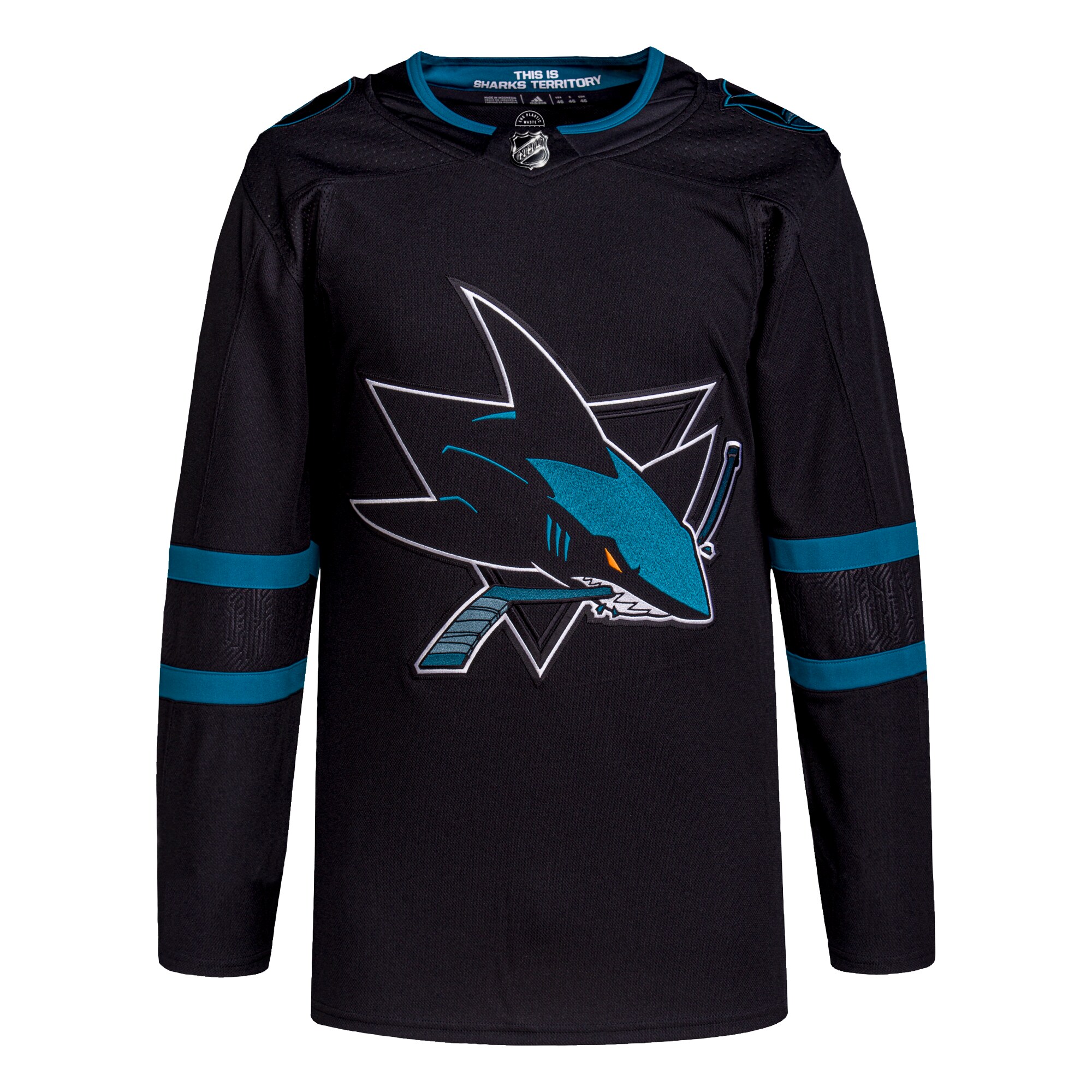 San Jose Sharks Men's Alternate Primegreen Authentic Jersey - Black cheap jerseys for sale - CheapJerseys.Shop