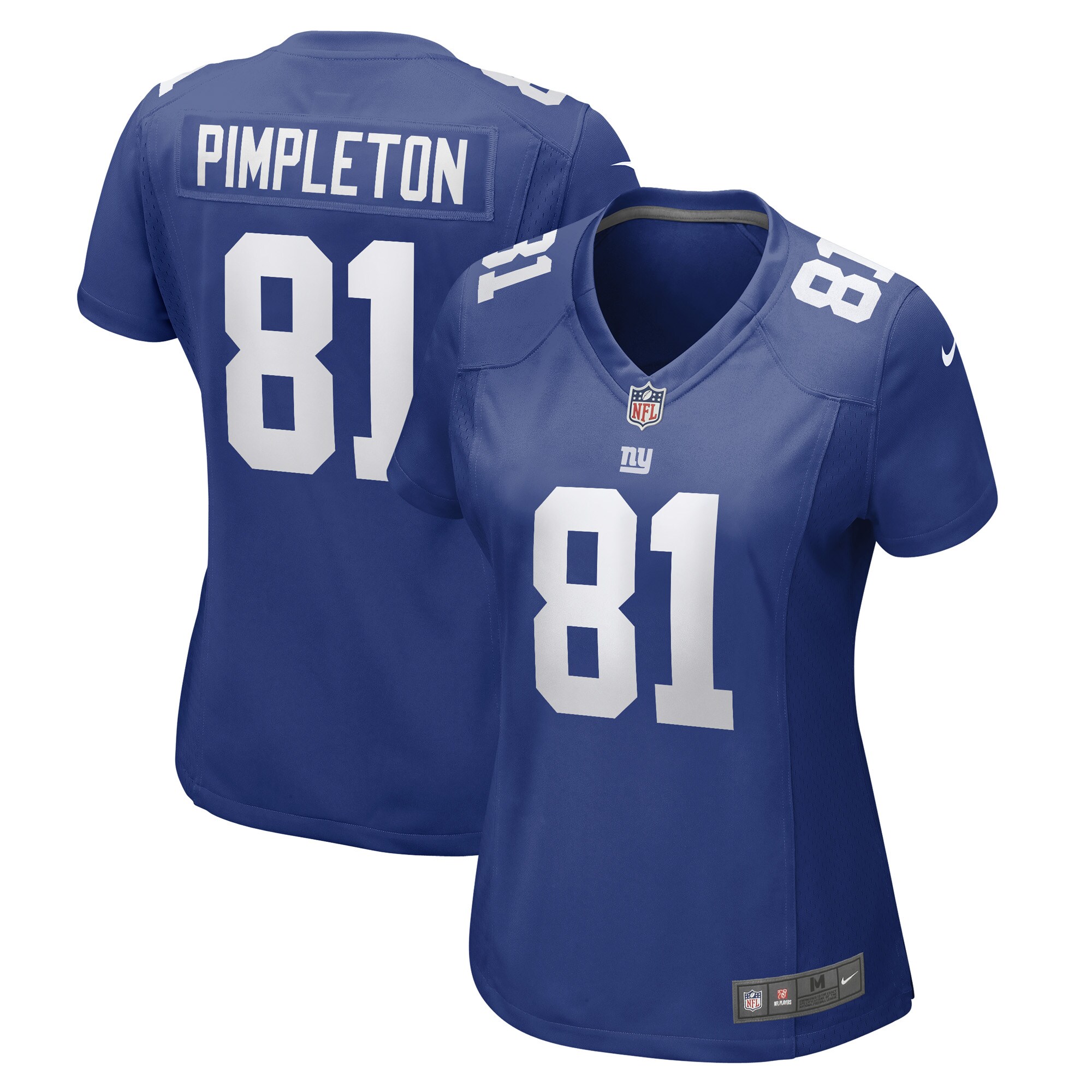 Kalil Pimpleton New York Giants Women's Game Player Jersey - Royal cheap jerseys for sale - CheapJerseys.Shop
