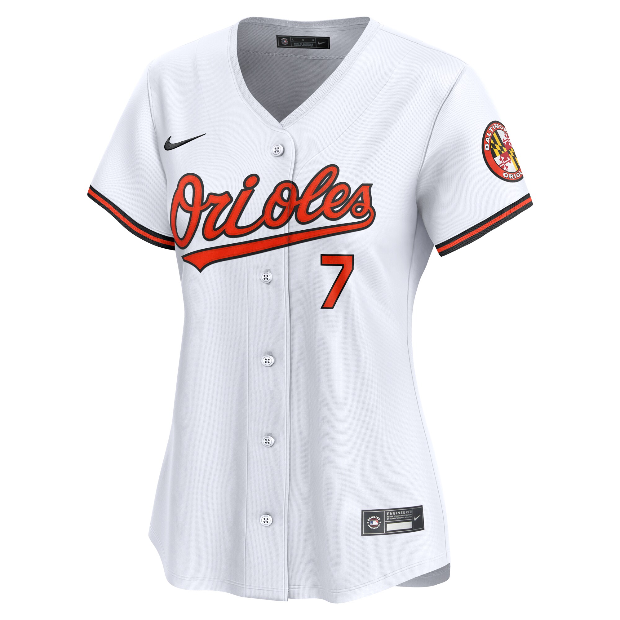 Jackson Holliday Baltimore Orioles Women's Home Limited Player Jersey - White cheap jerseys for sale - CheapJerseys.Shop