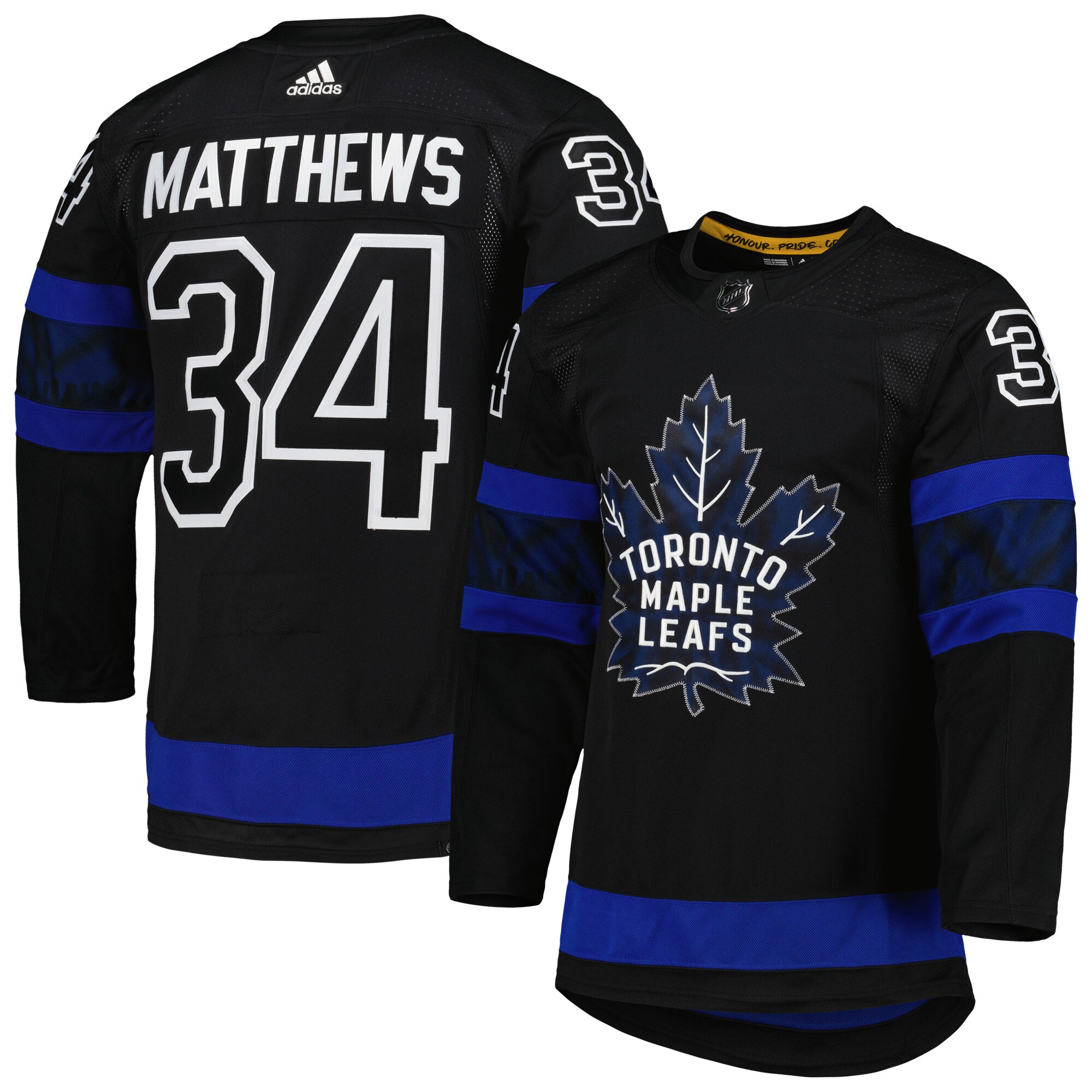 Auston Matthews Toronto Maple Leafs Alternate Primegreen Authentic Pro Player Jersey - Black cheap jerseys for sale - CheapJerseys.Shop