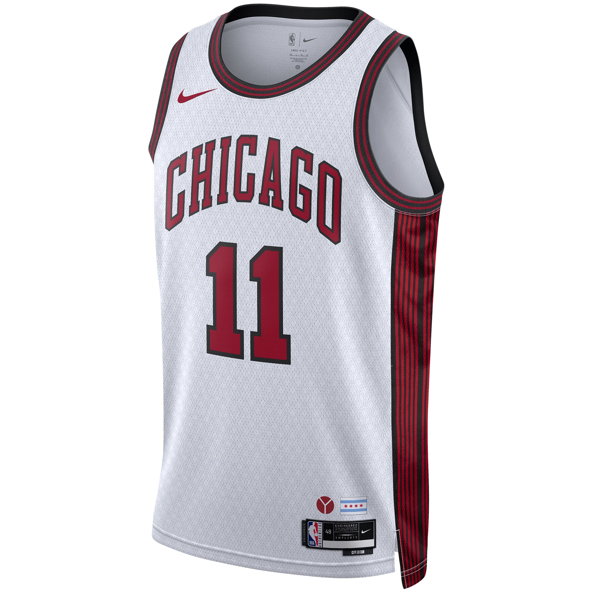 DeMar DeRozan Chicago Bulls Unisex 2022\/23 Swingman Jersey - City Edition - White cheap jerseys for sale - CheapJerseys.Shop