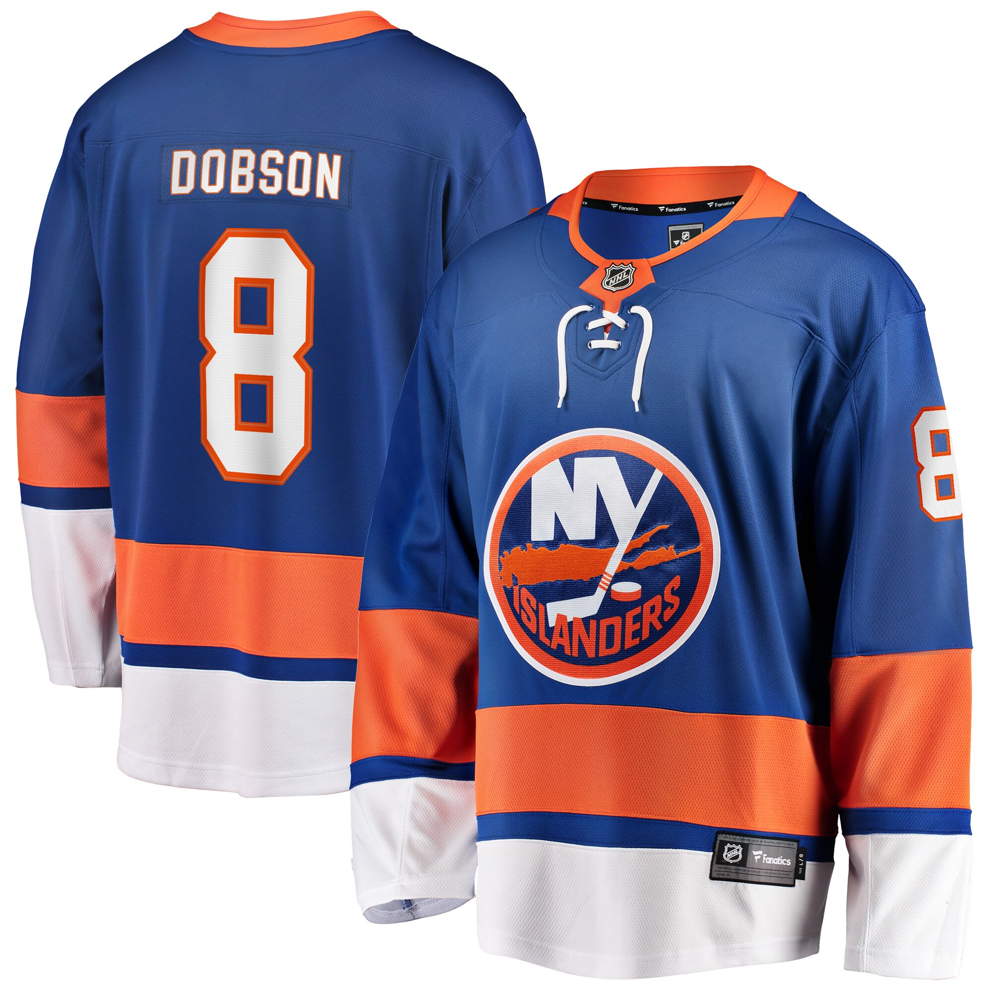 Noah Dobson New York Islanders Fanatics Replica Player Jersey - Royal cheap jerseys for sale - CheapJerseys.Shop