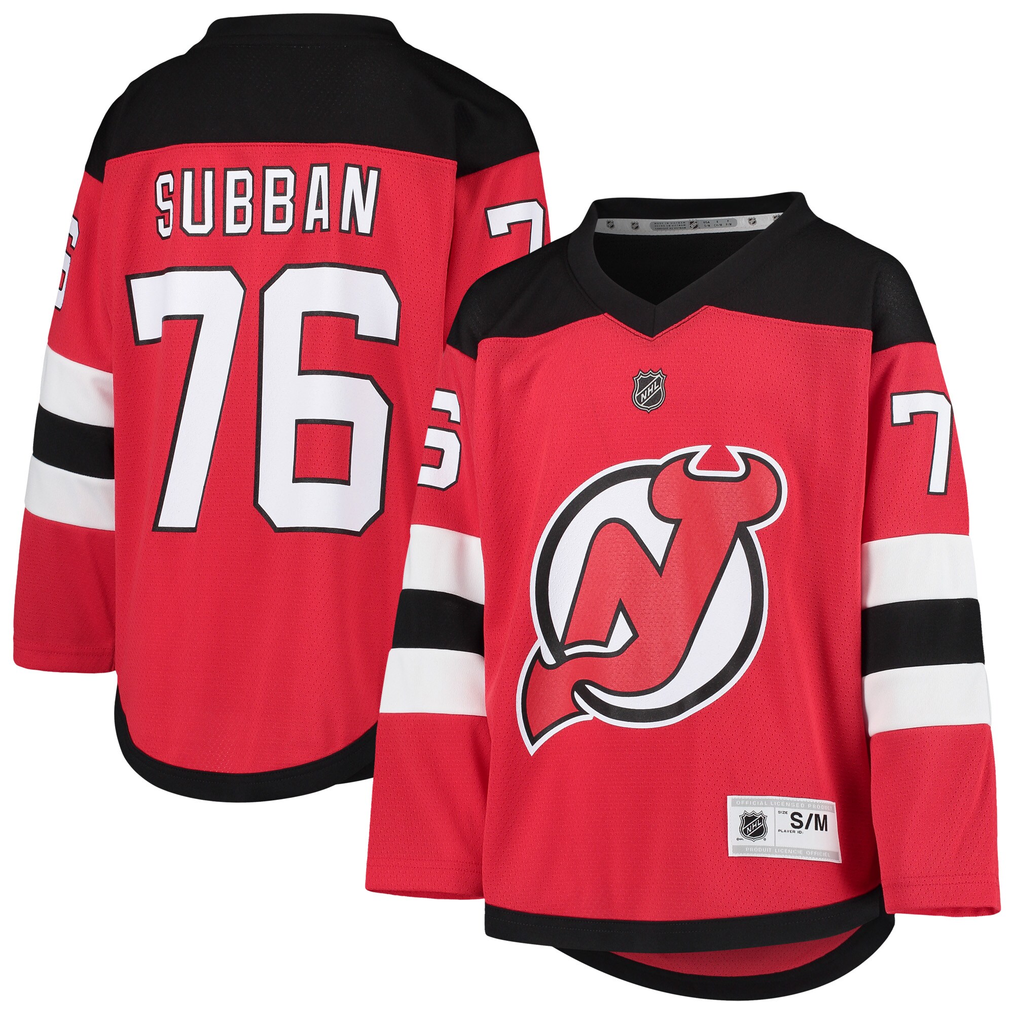 P.K. Subban New Jersey Devils Youth Home Player Replica Jersey - Red cheap jerseys for sale - CheapJerseys.Shop