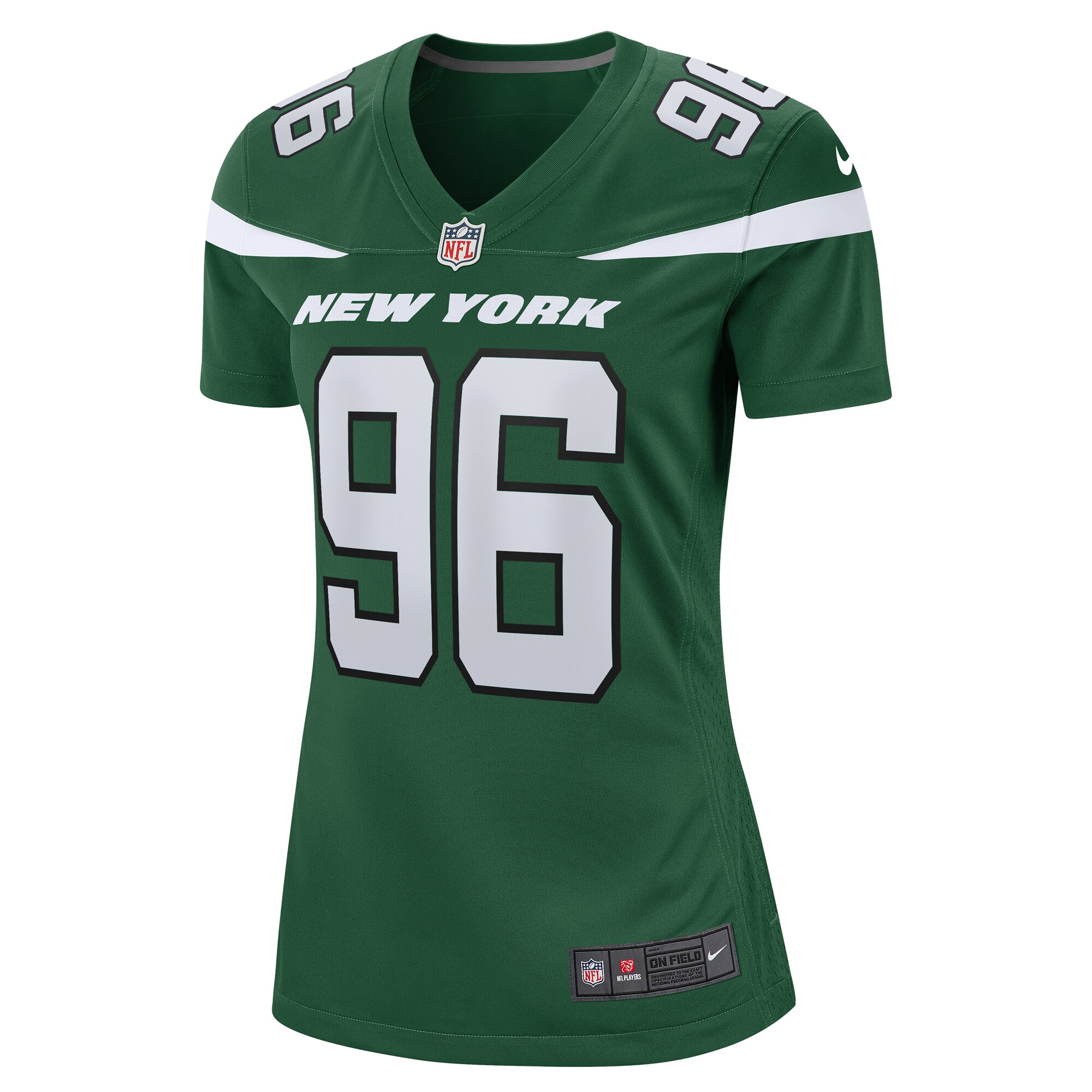 Al Woods New York Jets Women's Game Jersey - Gotham Green cheap jerseys for sale - CheapJerseys.Shop