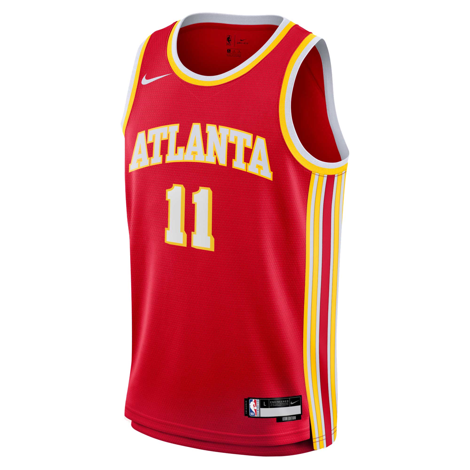 Trae Young Atlanta Hawks Youth Swingman Jersey - Icon Edition - Red cheap jerseys for sale - CheapJerseys.Shop