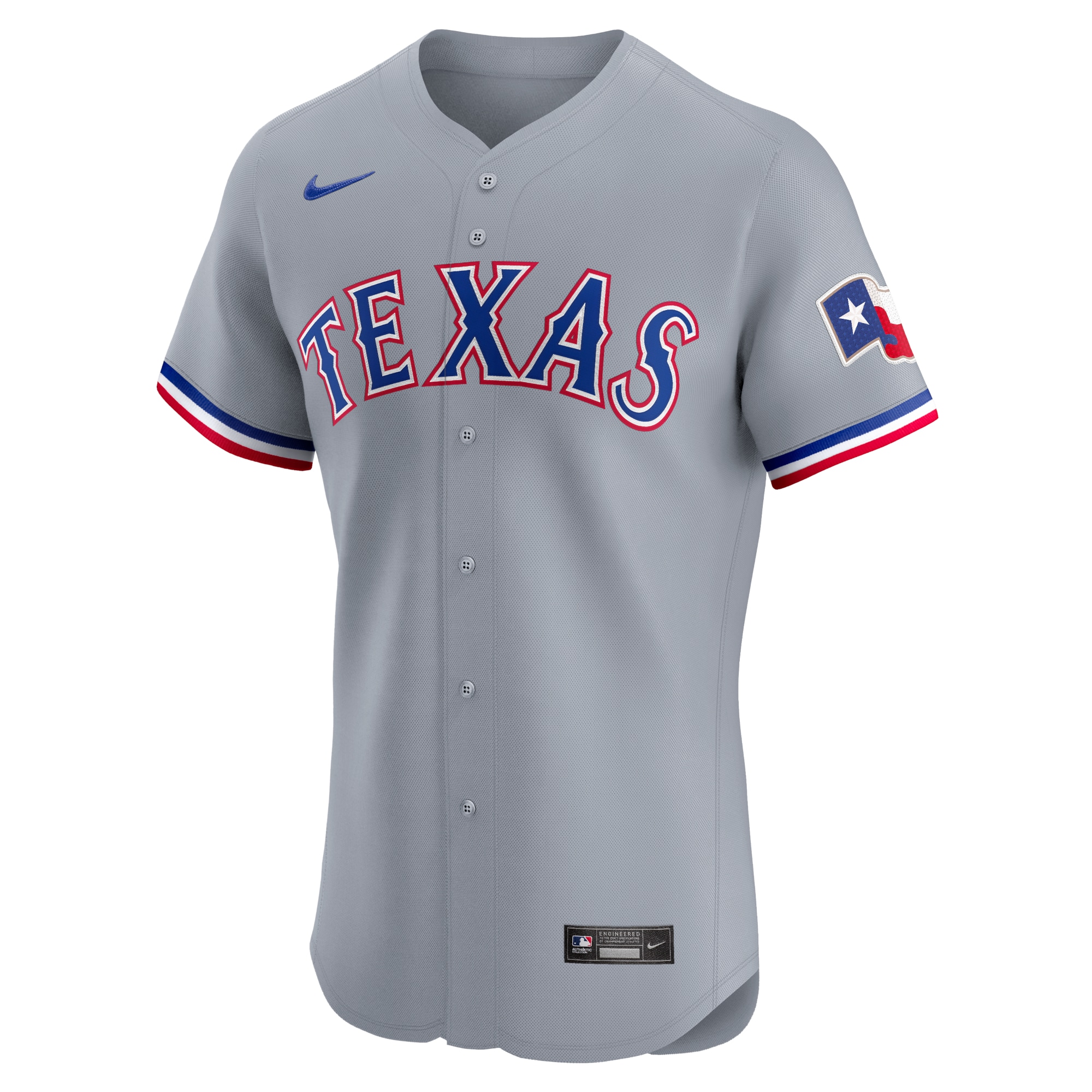 Texas Rangers Road 2024 Jackie Robinson Day Elite Jersey - Gray cheap jerseys for sale - CheapJerseys.Shop