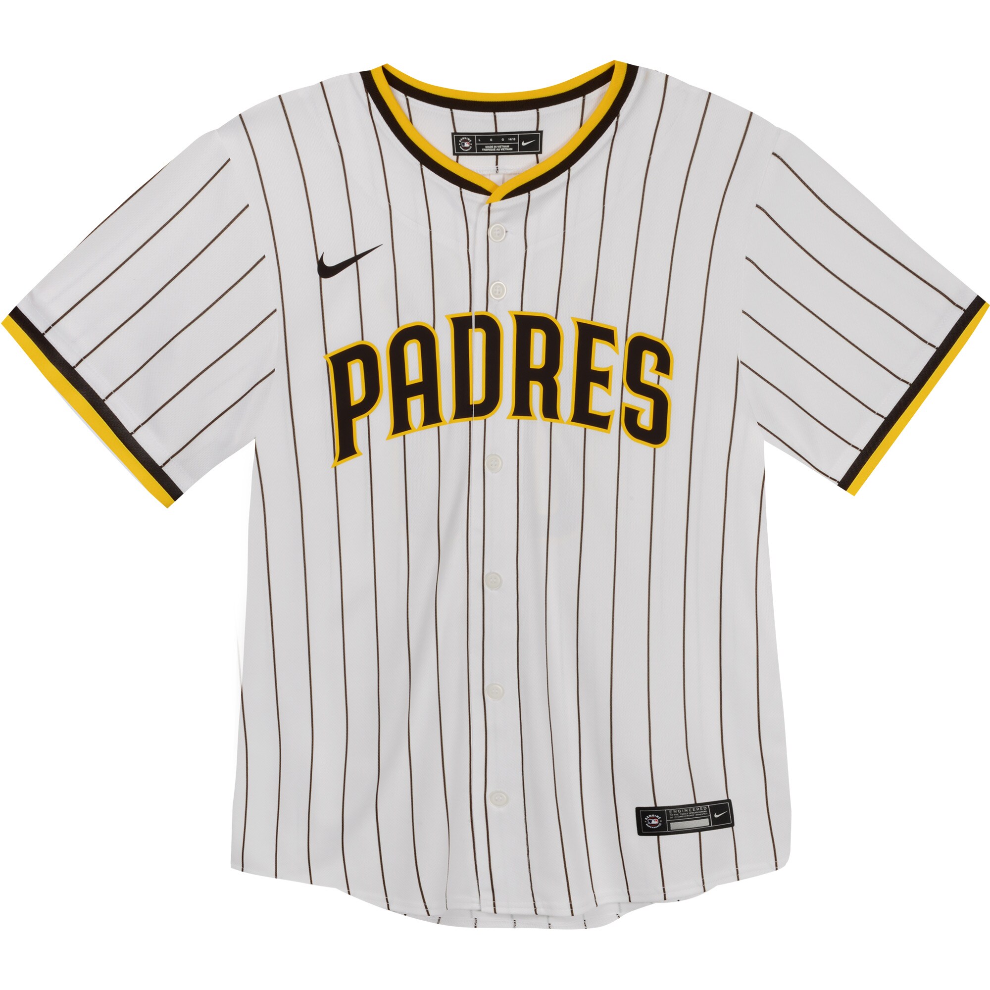 Jackson Merrill San Diego Padres Toddler Home Player Game Jersey - White cheap jerseys for sale - CheapJerseys.Shop