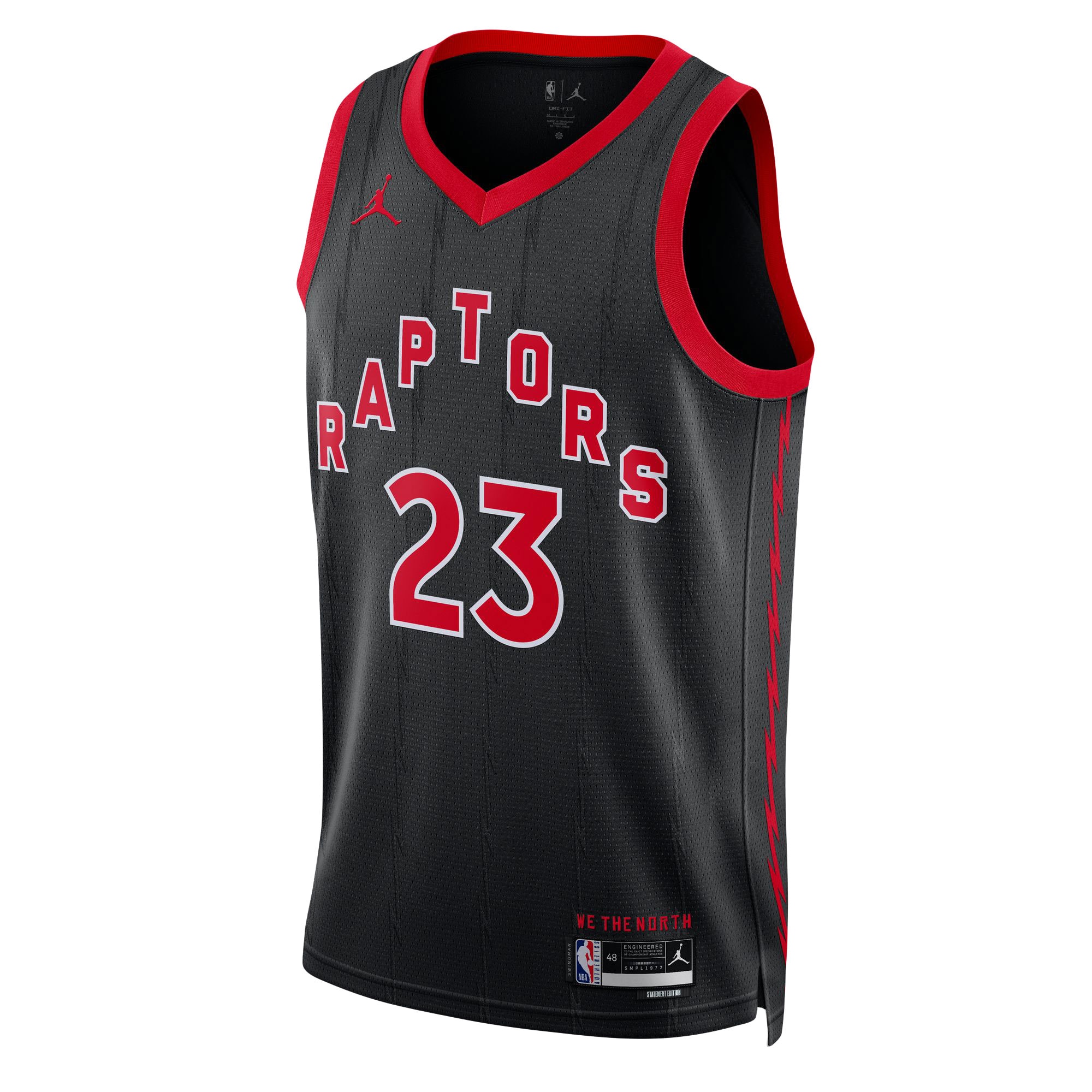 Fred VanVleet Toronto Raptors Jordan Brand Unisex Swingman Jersey - Statement Edition - Black cheap jerseys for sale - CheapJerseys.Shop
