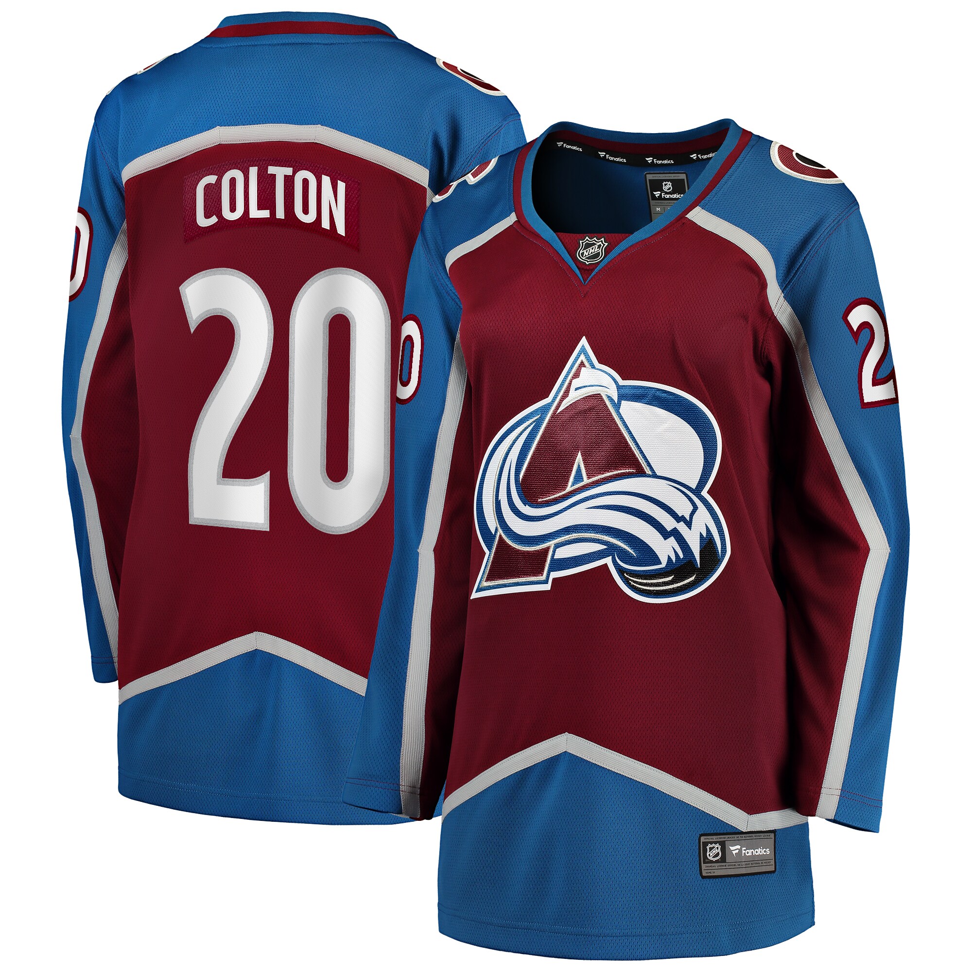 Ross Colton Colorado Avalanche Fanatics Women's Home Breakaway Player Jersey - Maroon cheap jerseys for sale - CheapJerseys.Shop