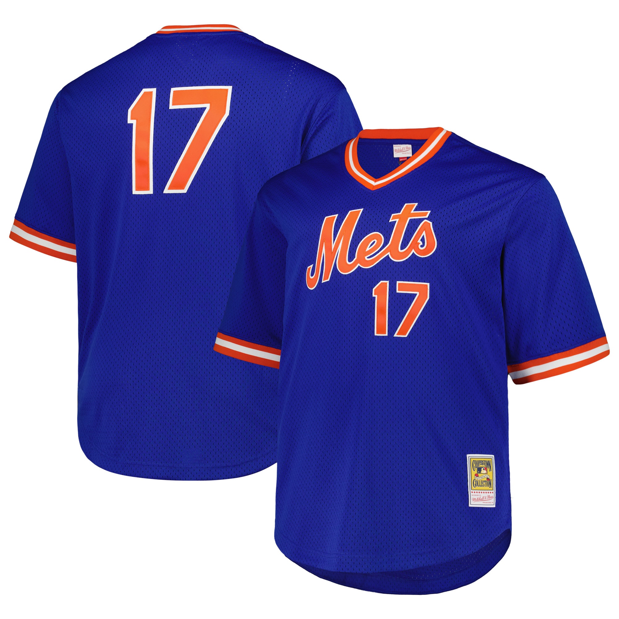 Keith Hernandez New York Mets Mitchell & Ness 1986 Cooperstown Collection Mesh Pullover Jersey - Royal cheap jerseys for sale - CheapJerseys.Shop