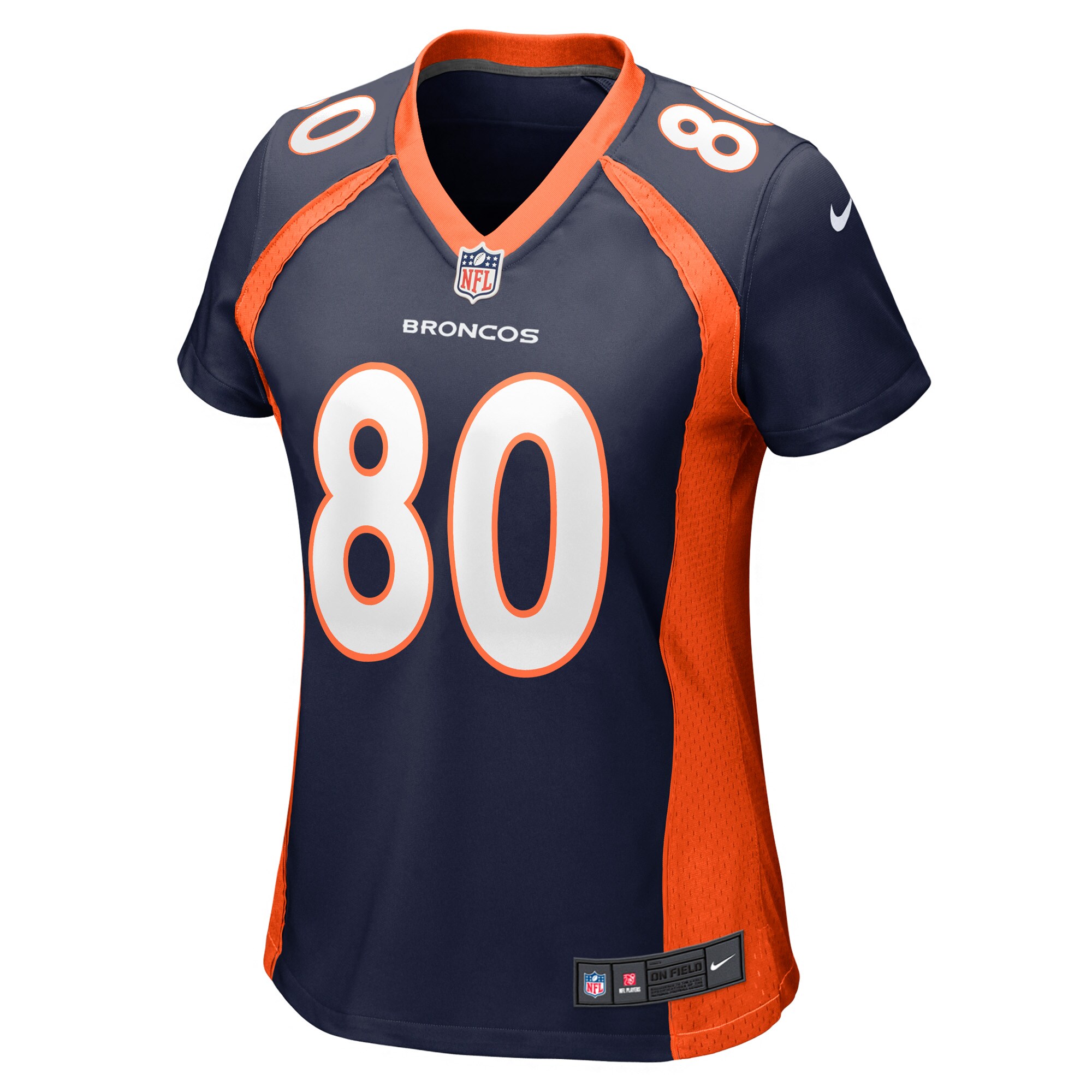 Rod Smith Denver Broncos Women's Retired Player Jersey - Navy cheap jerseys for sale - CheapJerseys.Shop