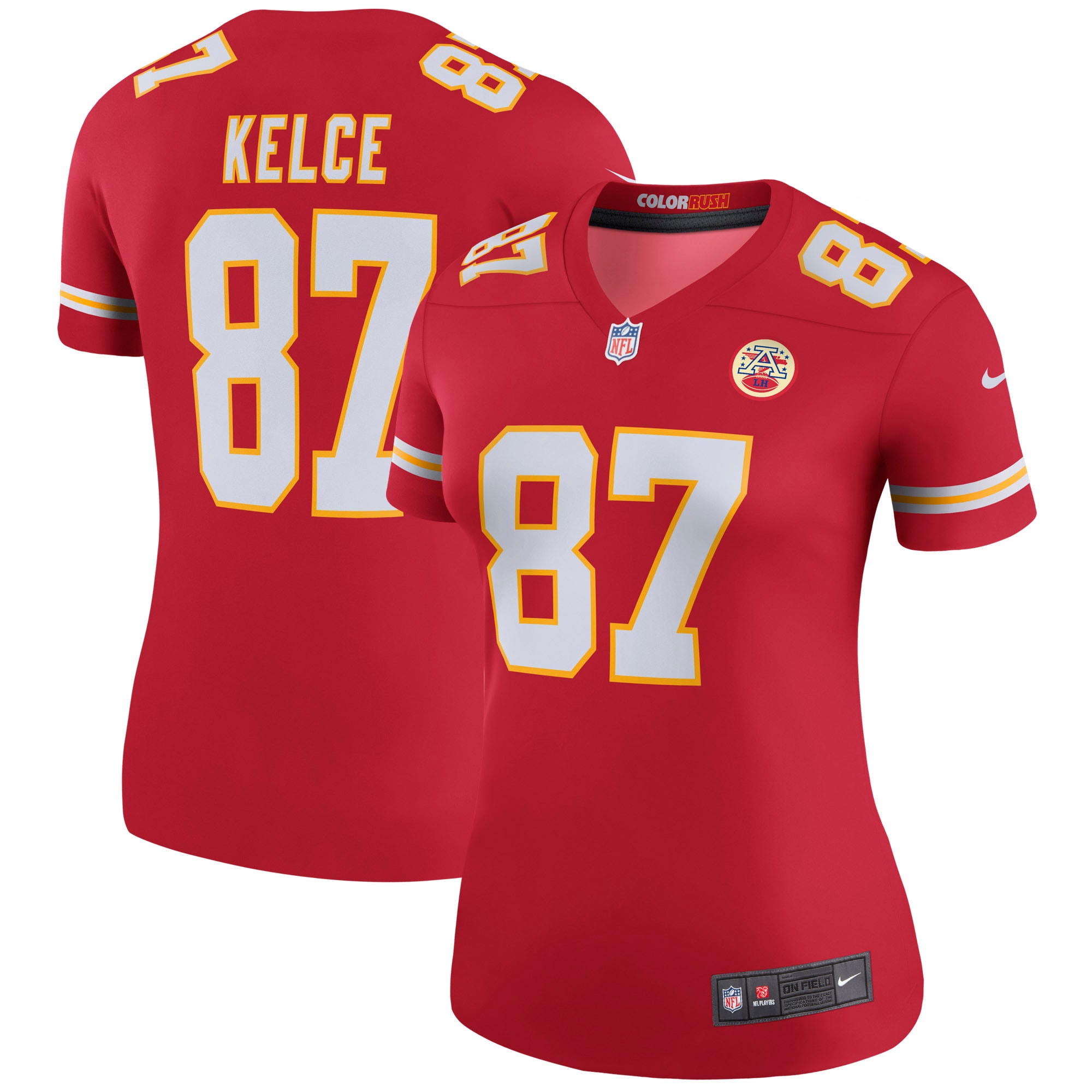 Travis Kelce Kansas City Chiefs Women's Legend Jersey - Red cheap jerseys for sale - CheapJerseys.Shop