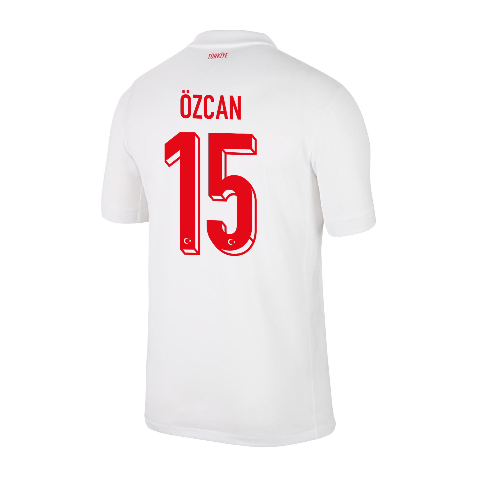 Salih Özcan 15 Turkey National Team 2024 Home Stadium Men Jersey - White cheap jerseys for sale - CheapJerseys.Shop